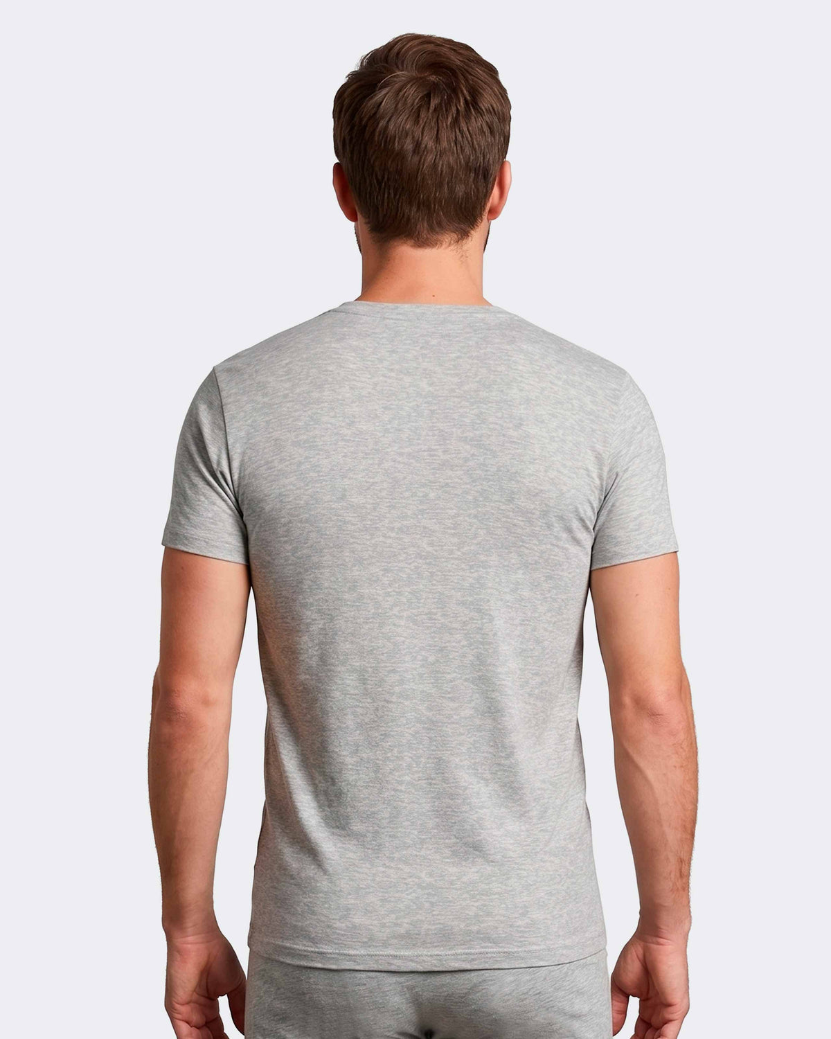 Pack 2 t-shirts lisas em Algodão