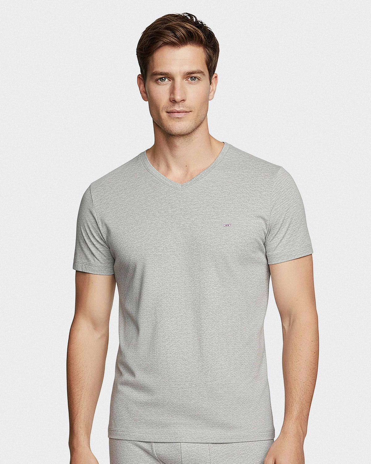 Pack of 2 plain t-shirts in Cotton
