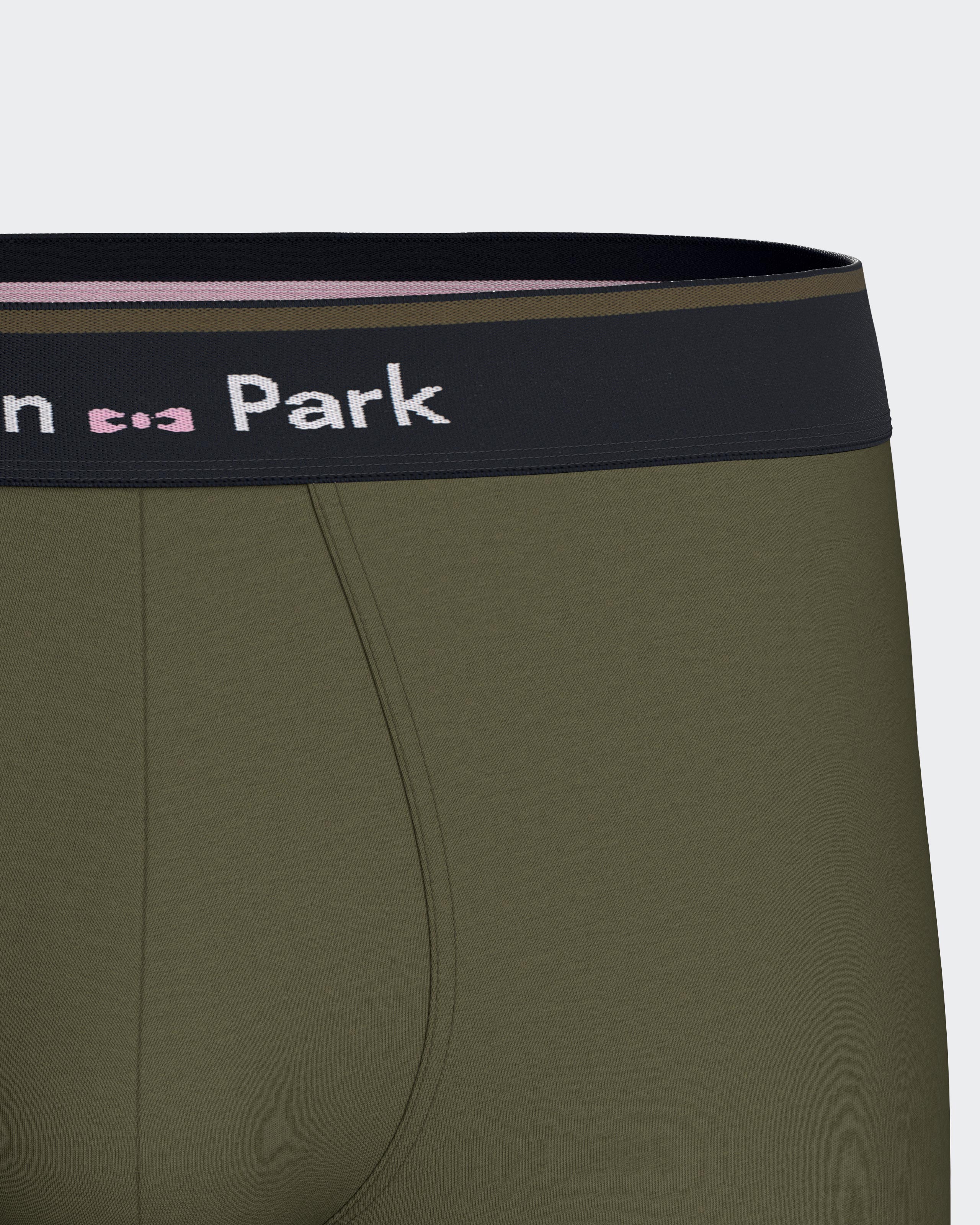 Plain boxer in cotton