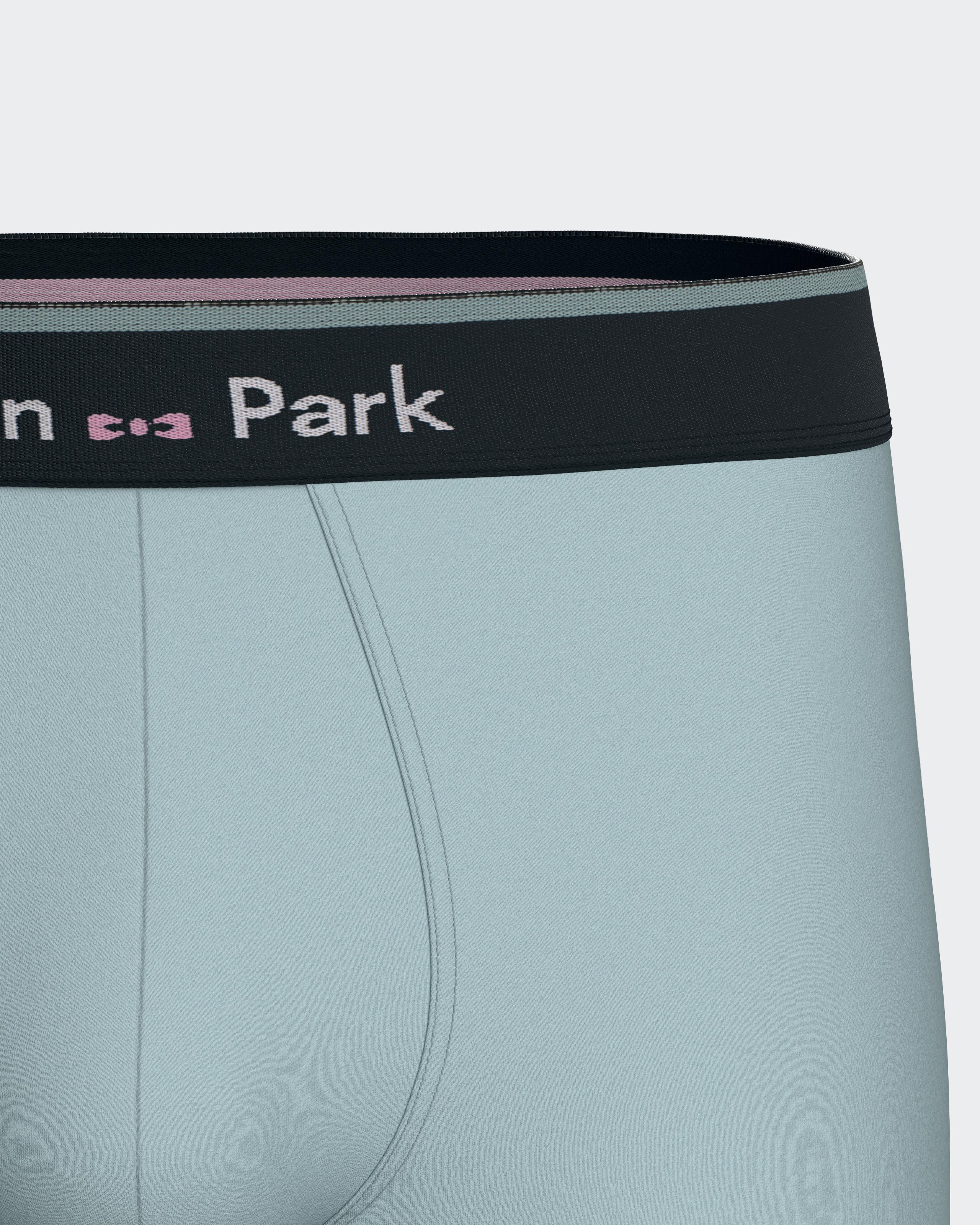 Pack 2 plain boxers in cotton
