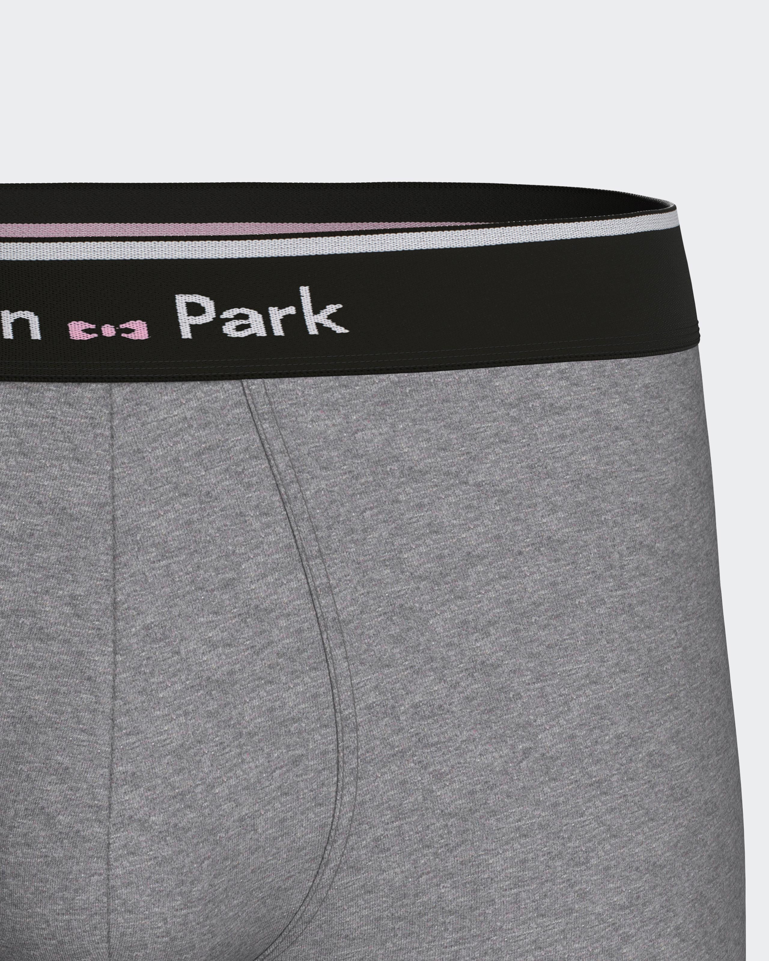 Pack 2 boxers lisos en algodón