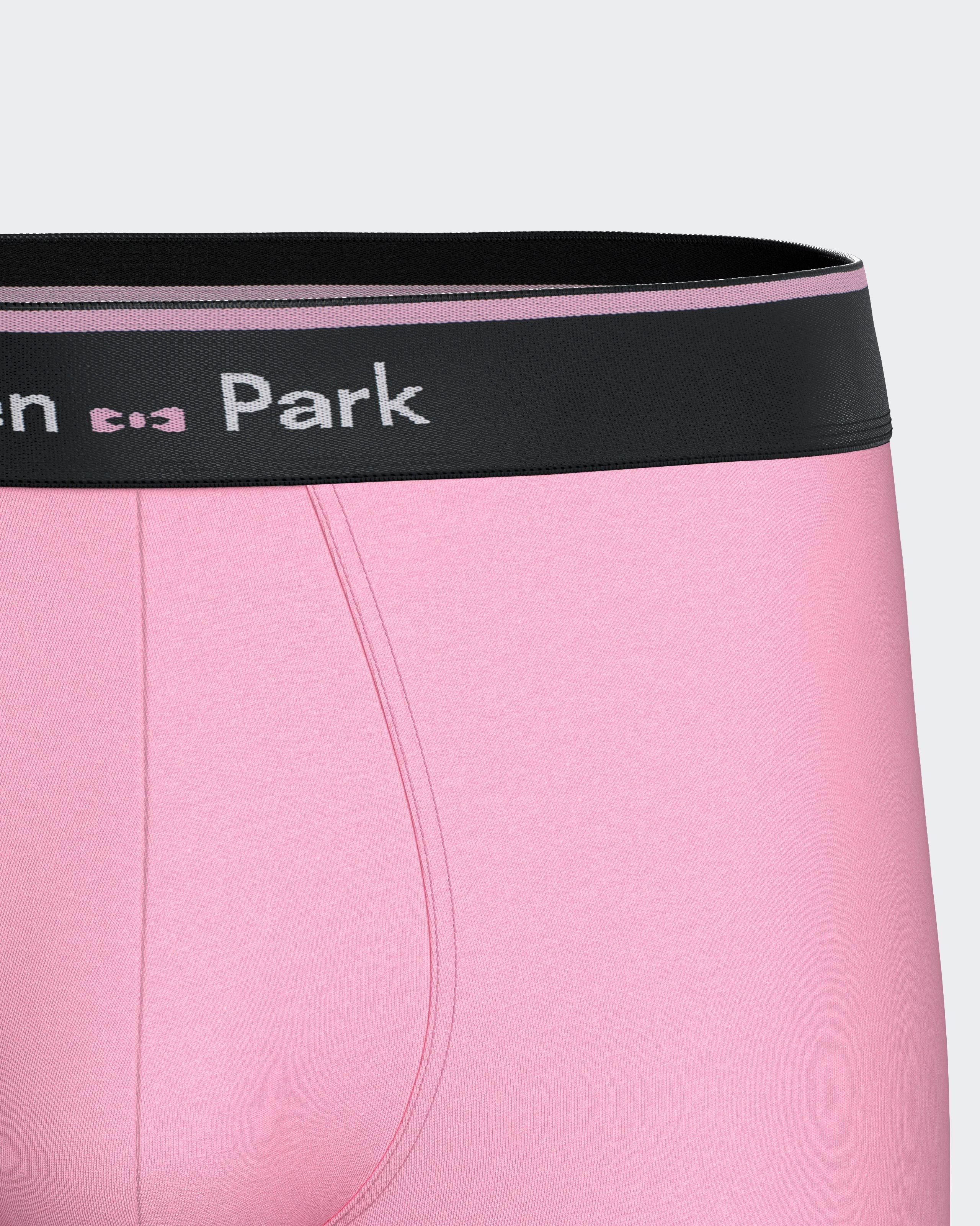 Pack 2 plain boxers in cotton