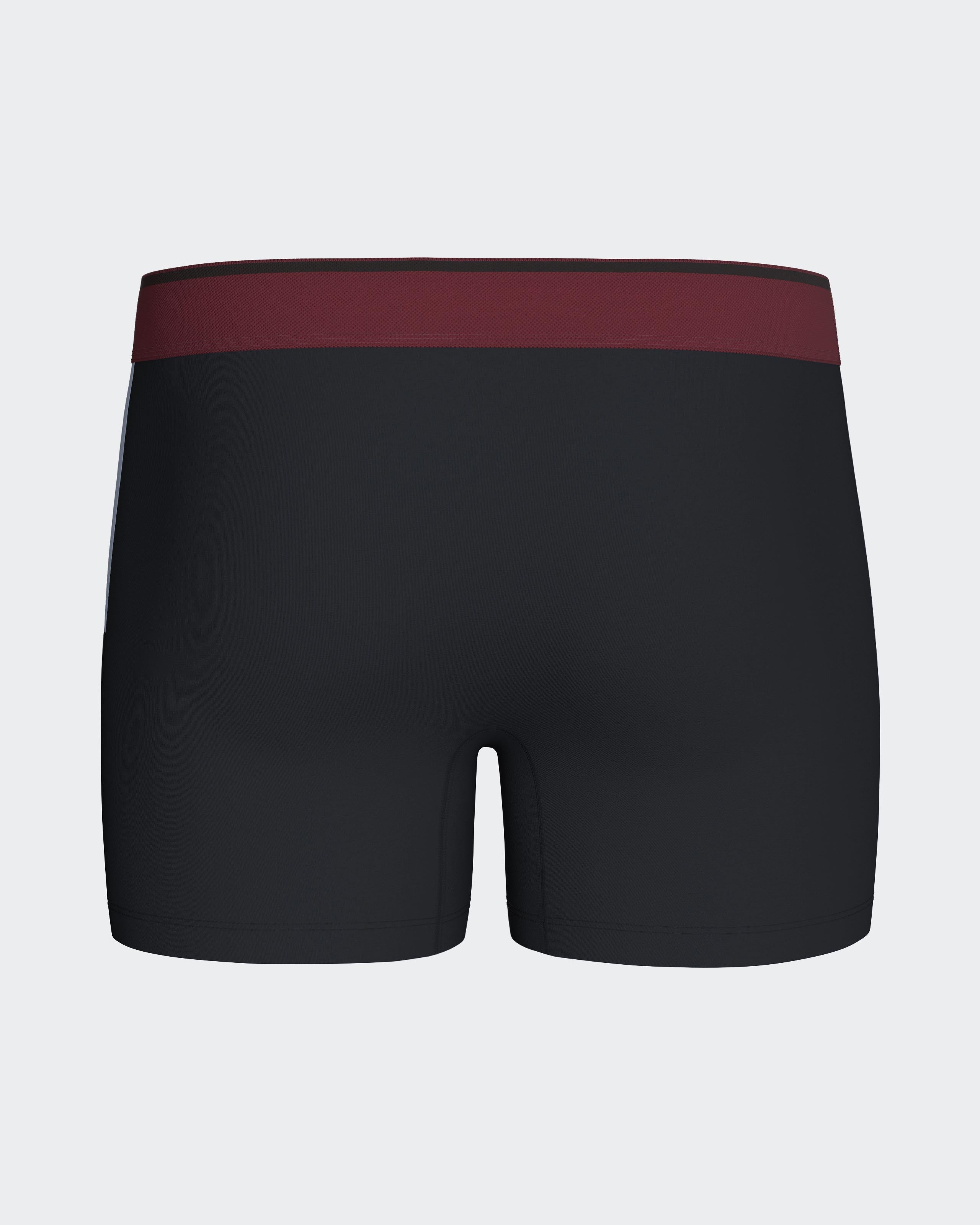 Boxer colorblock en coton