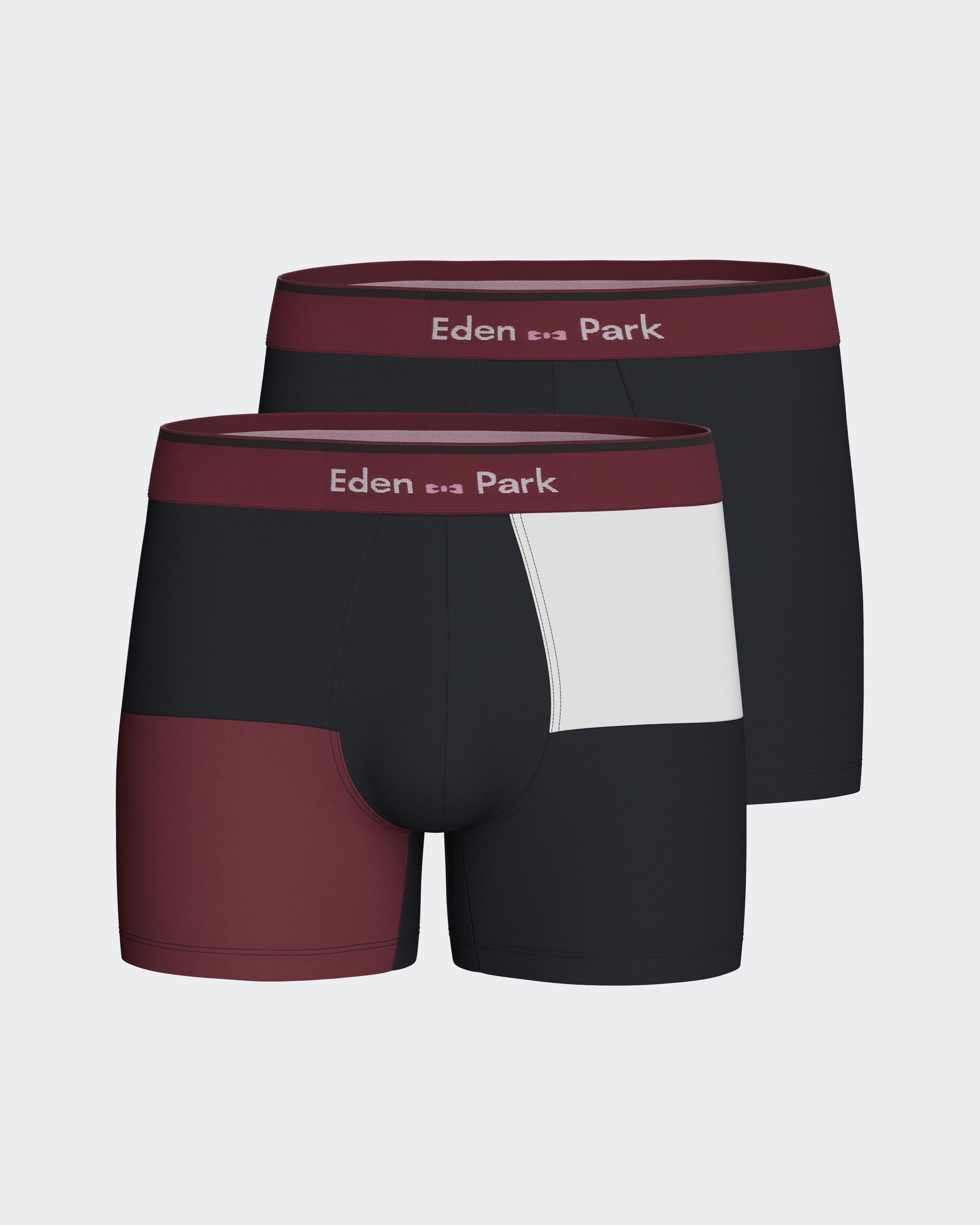Lot 2 boxers en coton