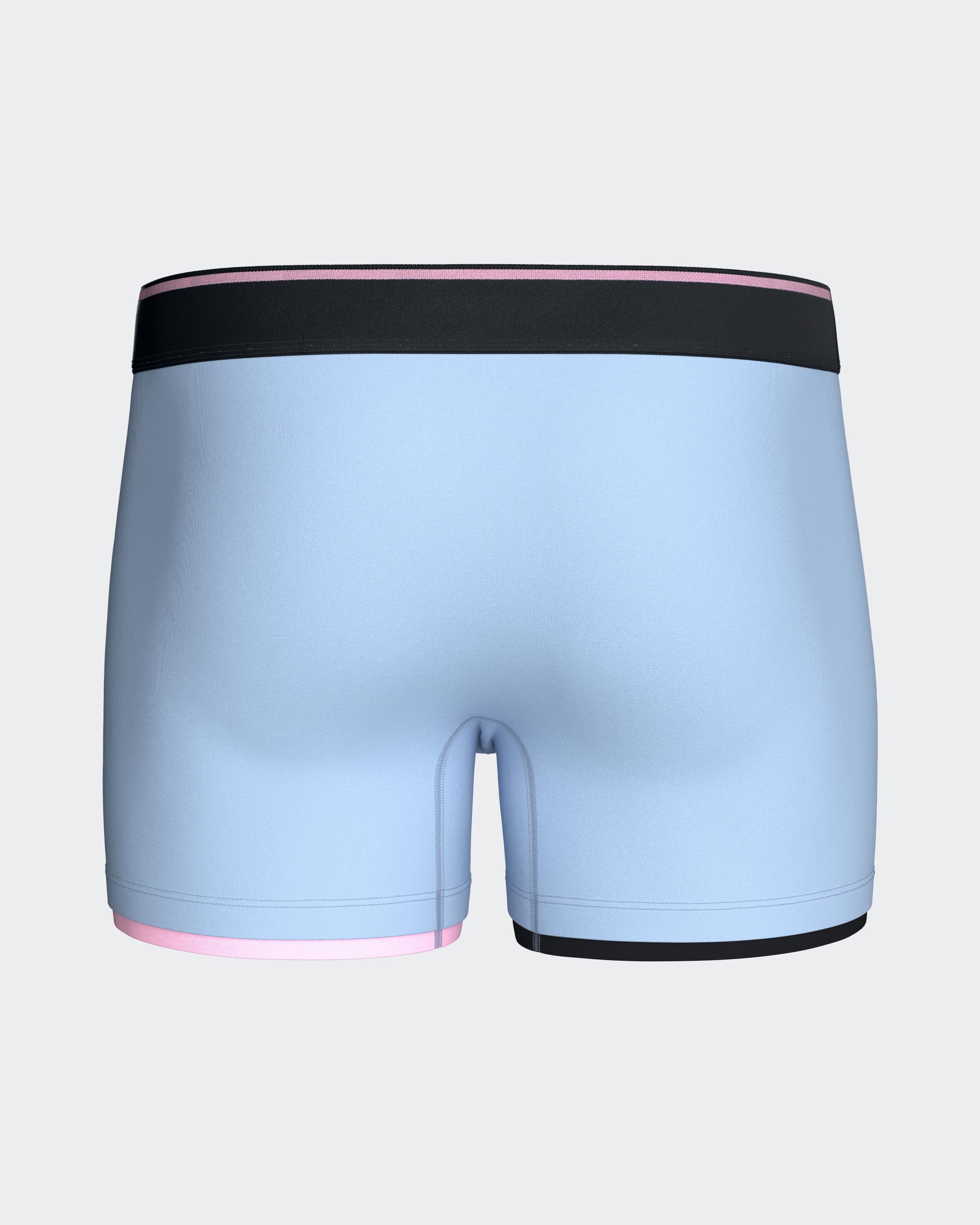 Plain boxer in cotton