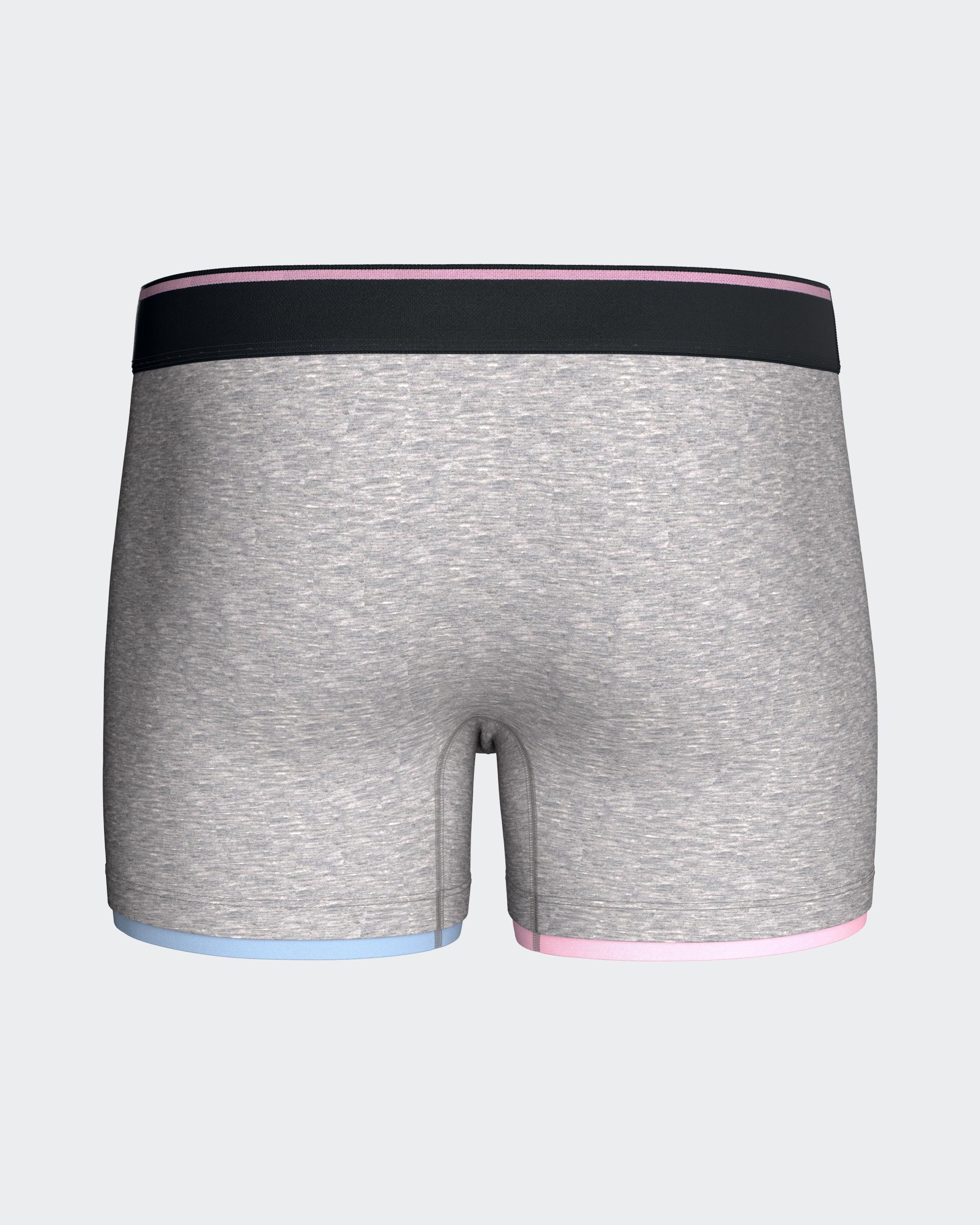 Boxer liso em Algodão