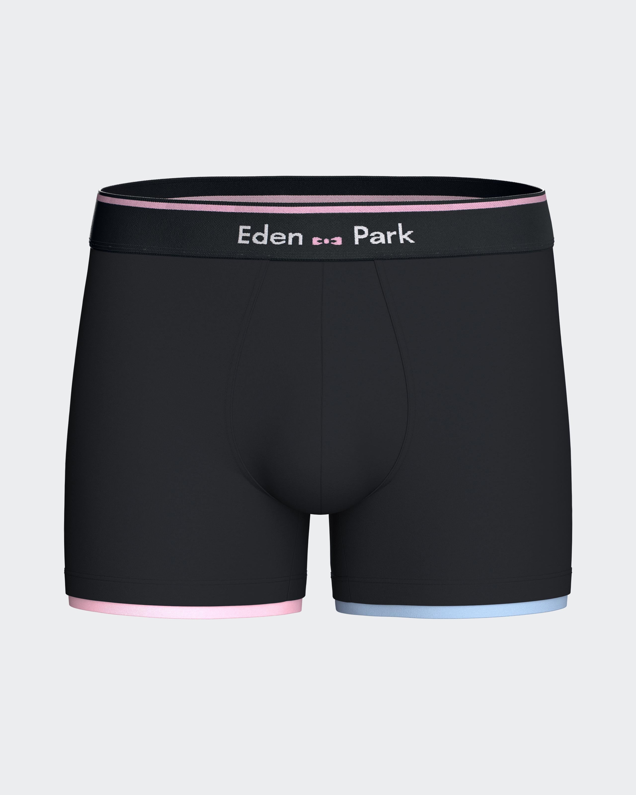 Plain boxer in cotton