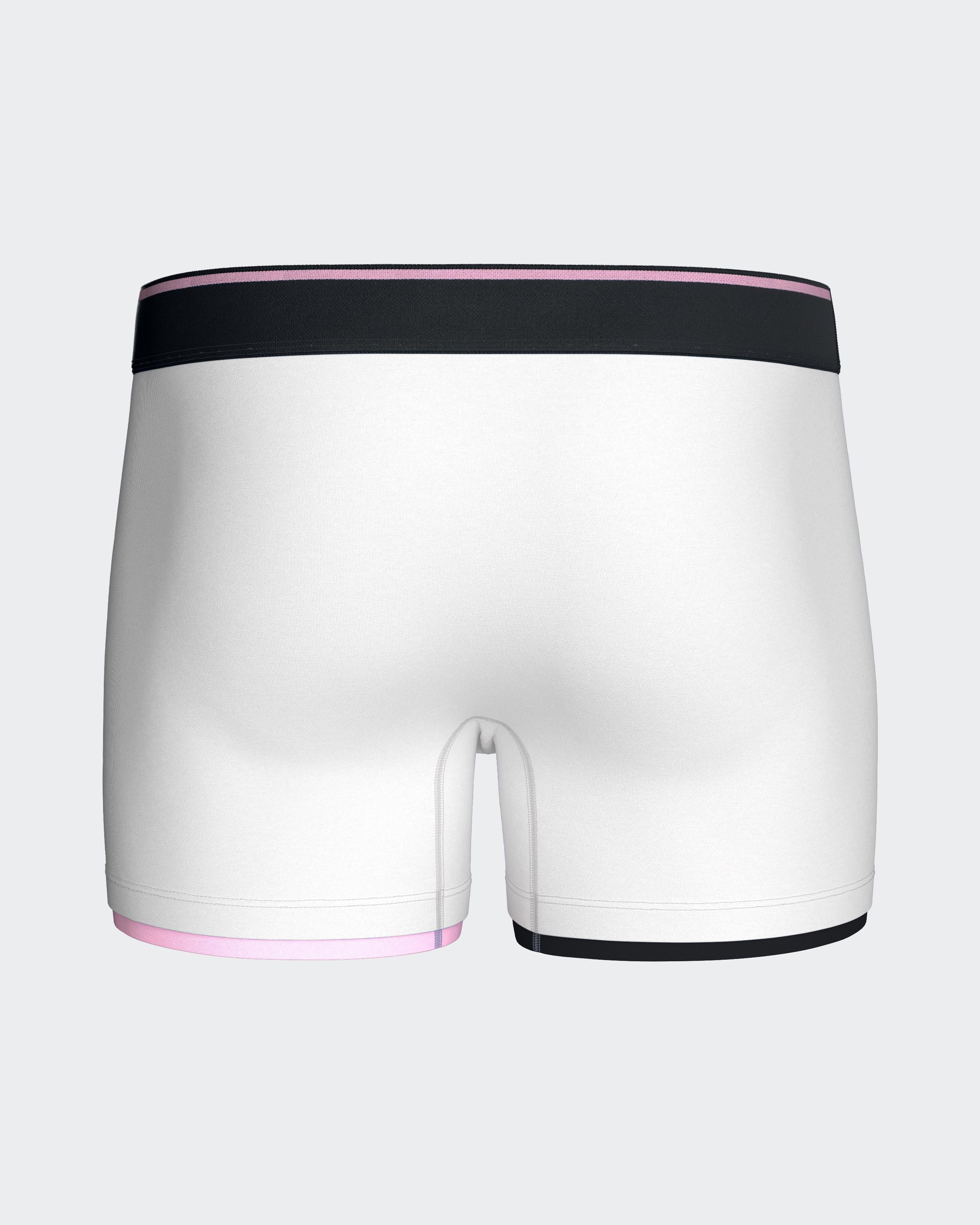 Boxer liso en algodón