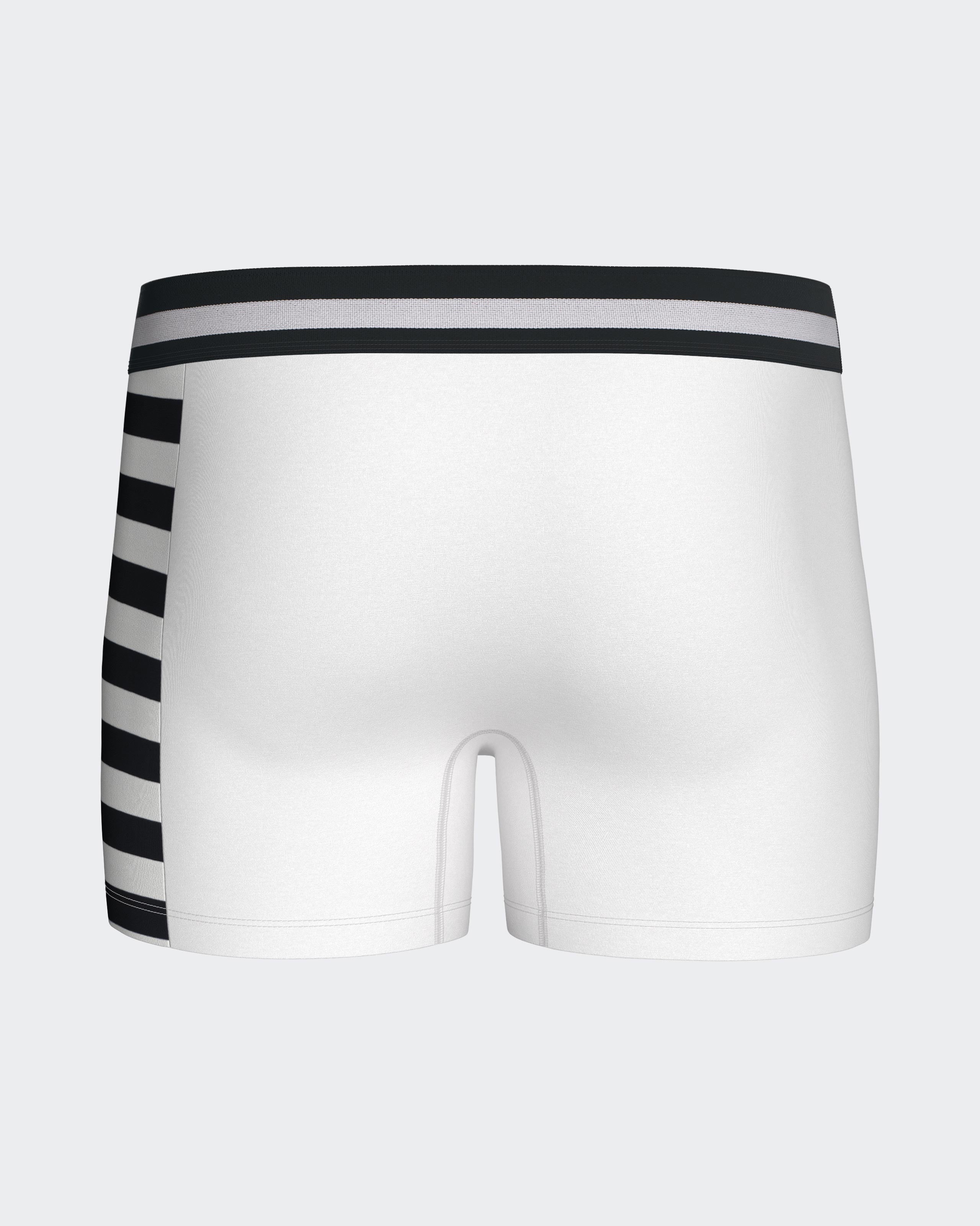 Boxer Rayas en algodón