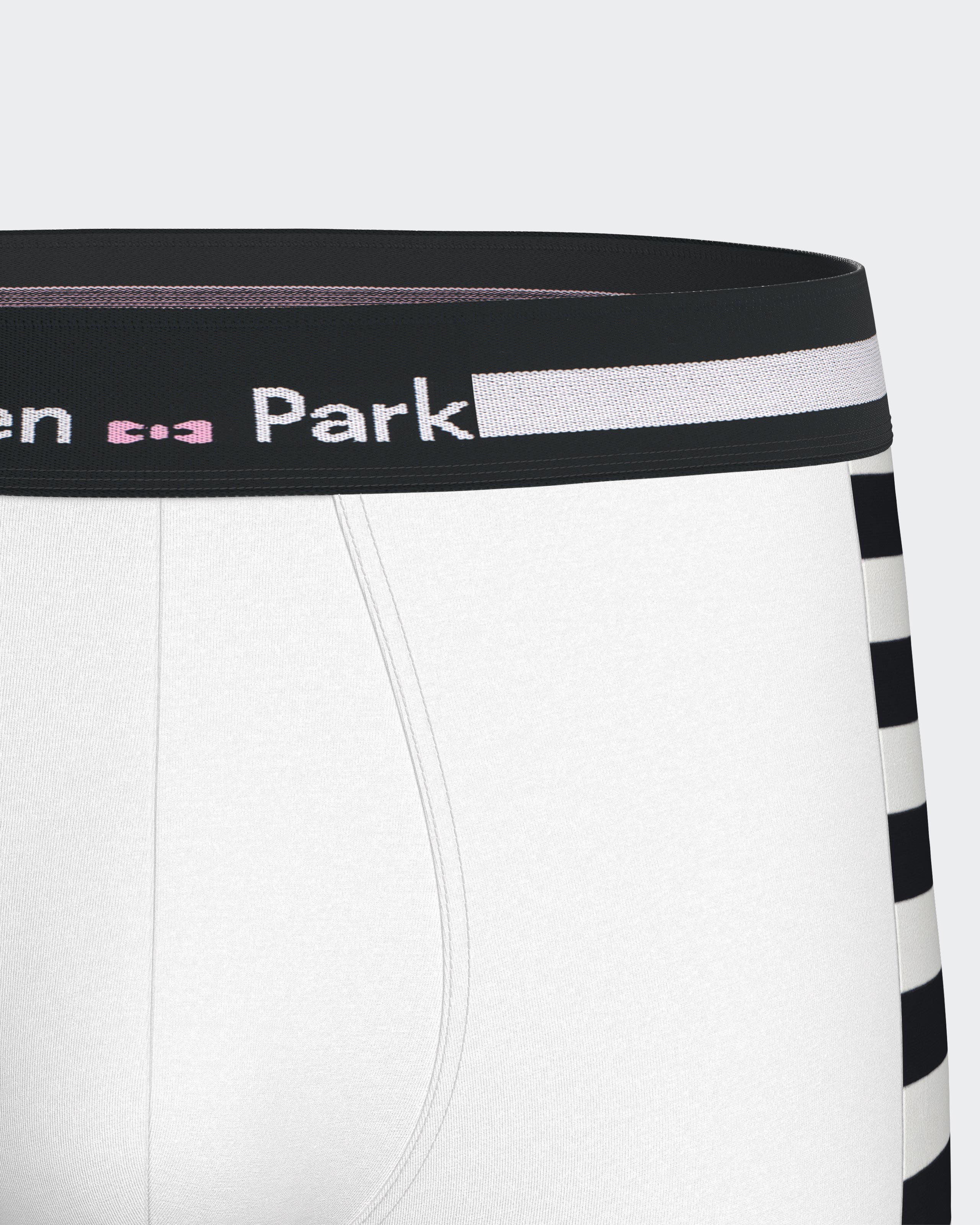 Plain boxer in cotton