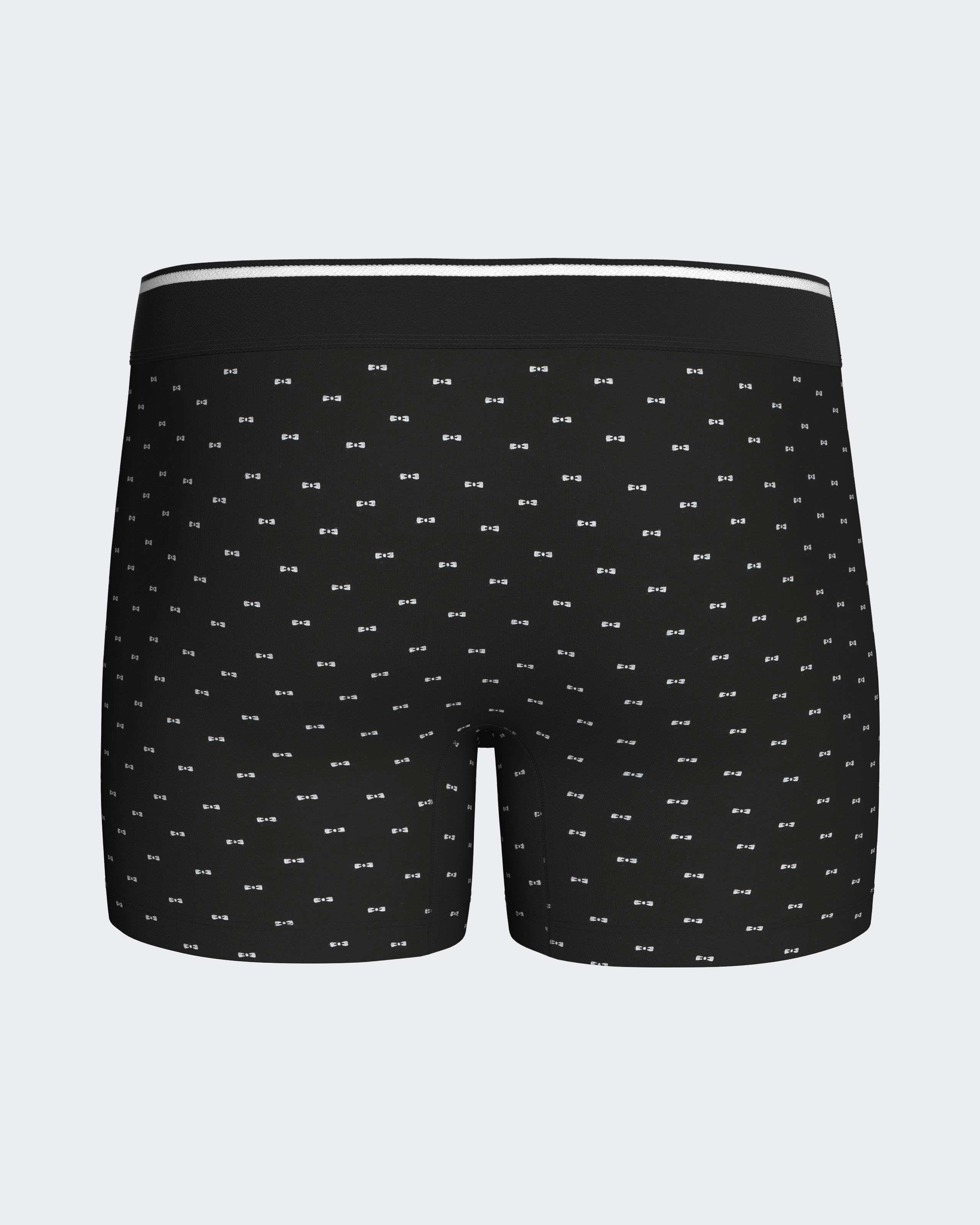 Boxer à imprimé noeuds en coton