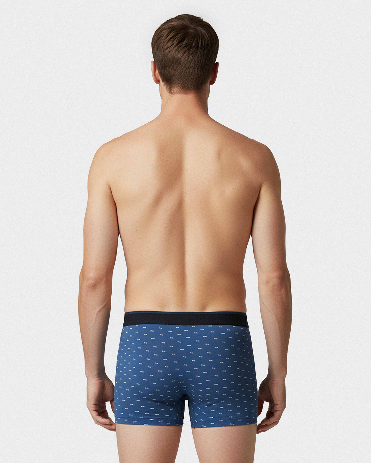 Boxer estampado lazos en Algodón