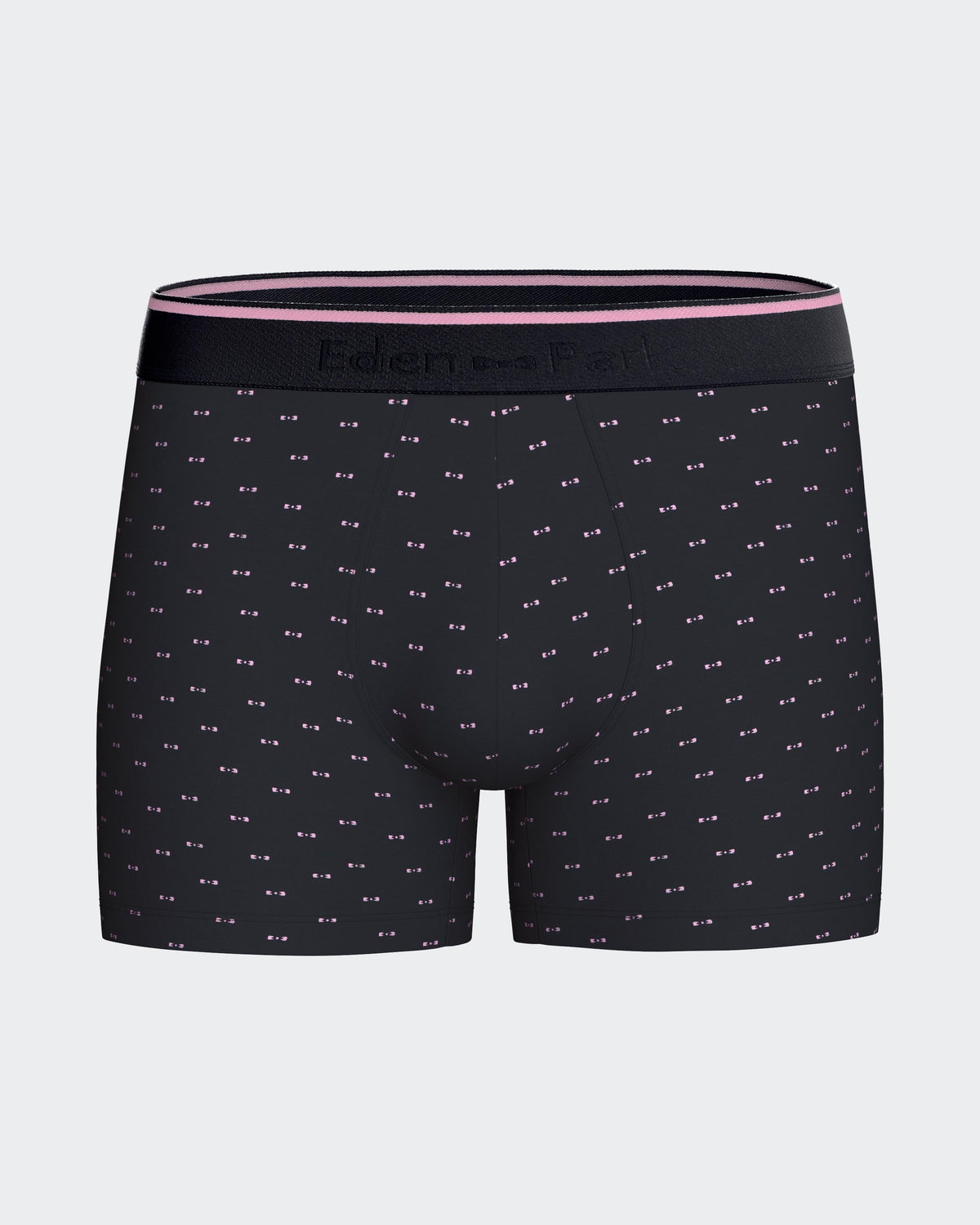 Boxer with bows print in Cotton