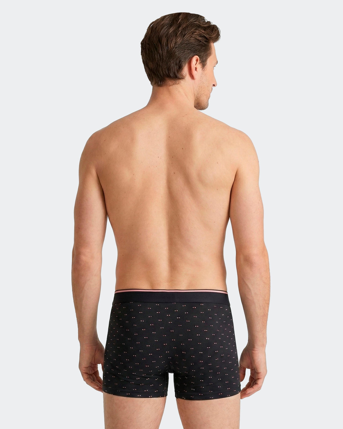 Boxer imprimé noeuds en Coton