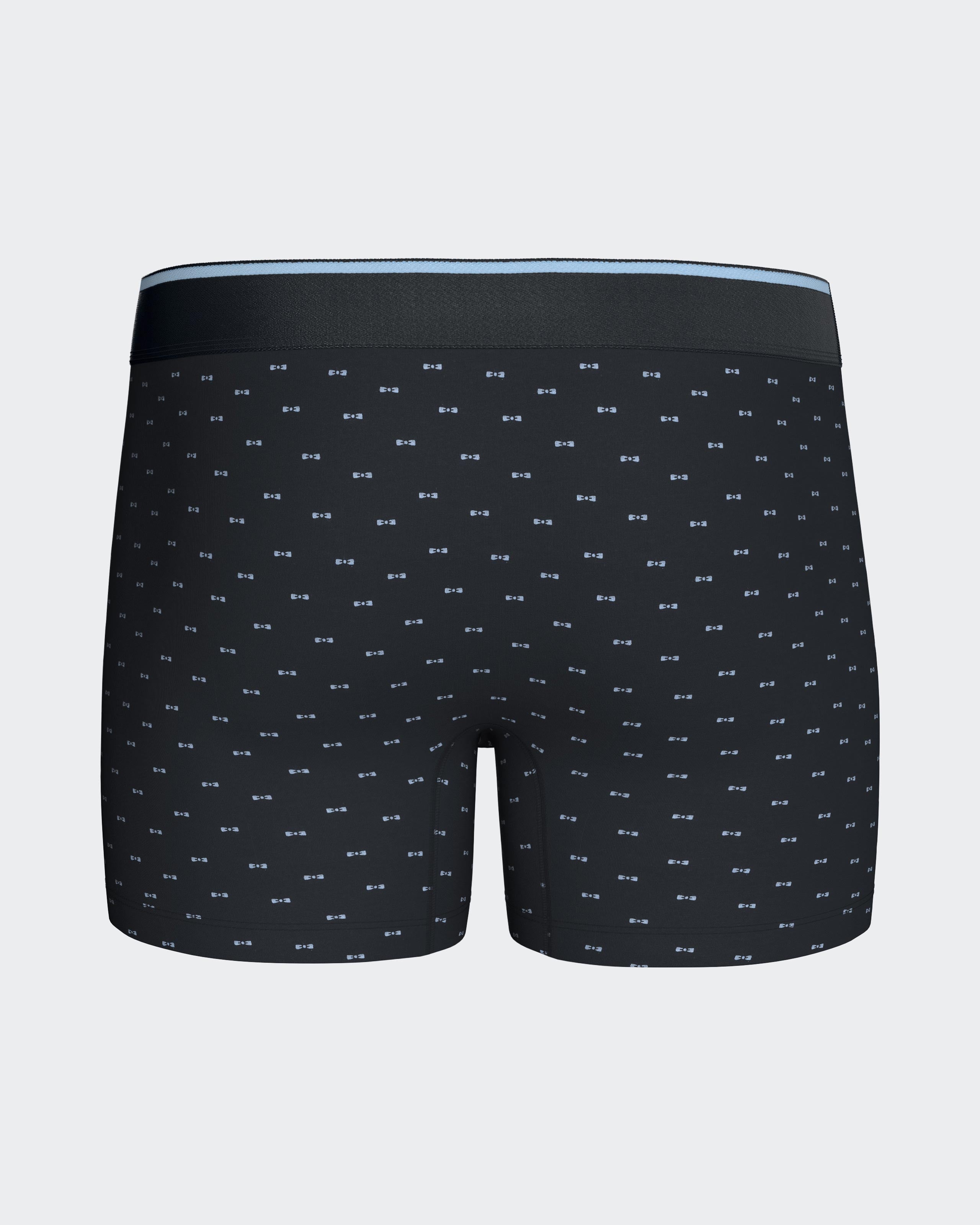 Boxer à imprimé noeuds en coton