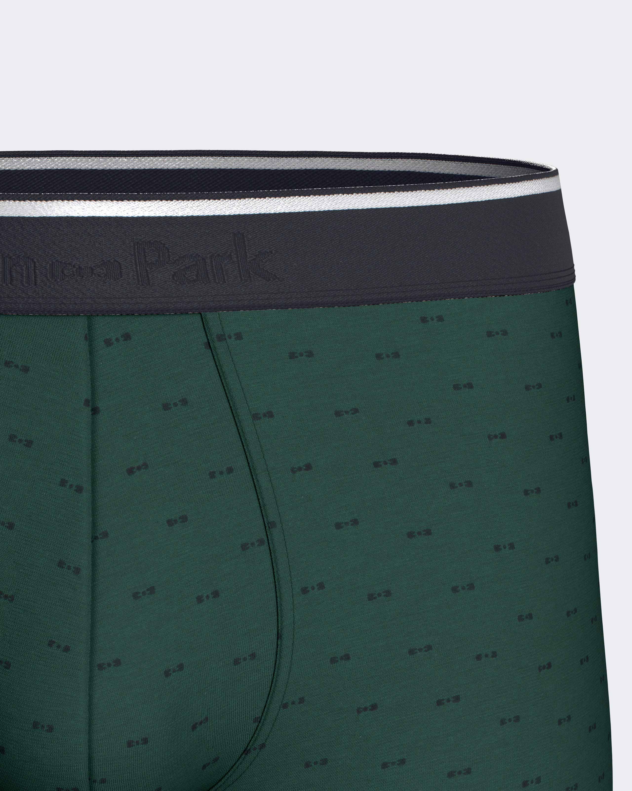 Pack of 2 micromotif boxers Eden Park