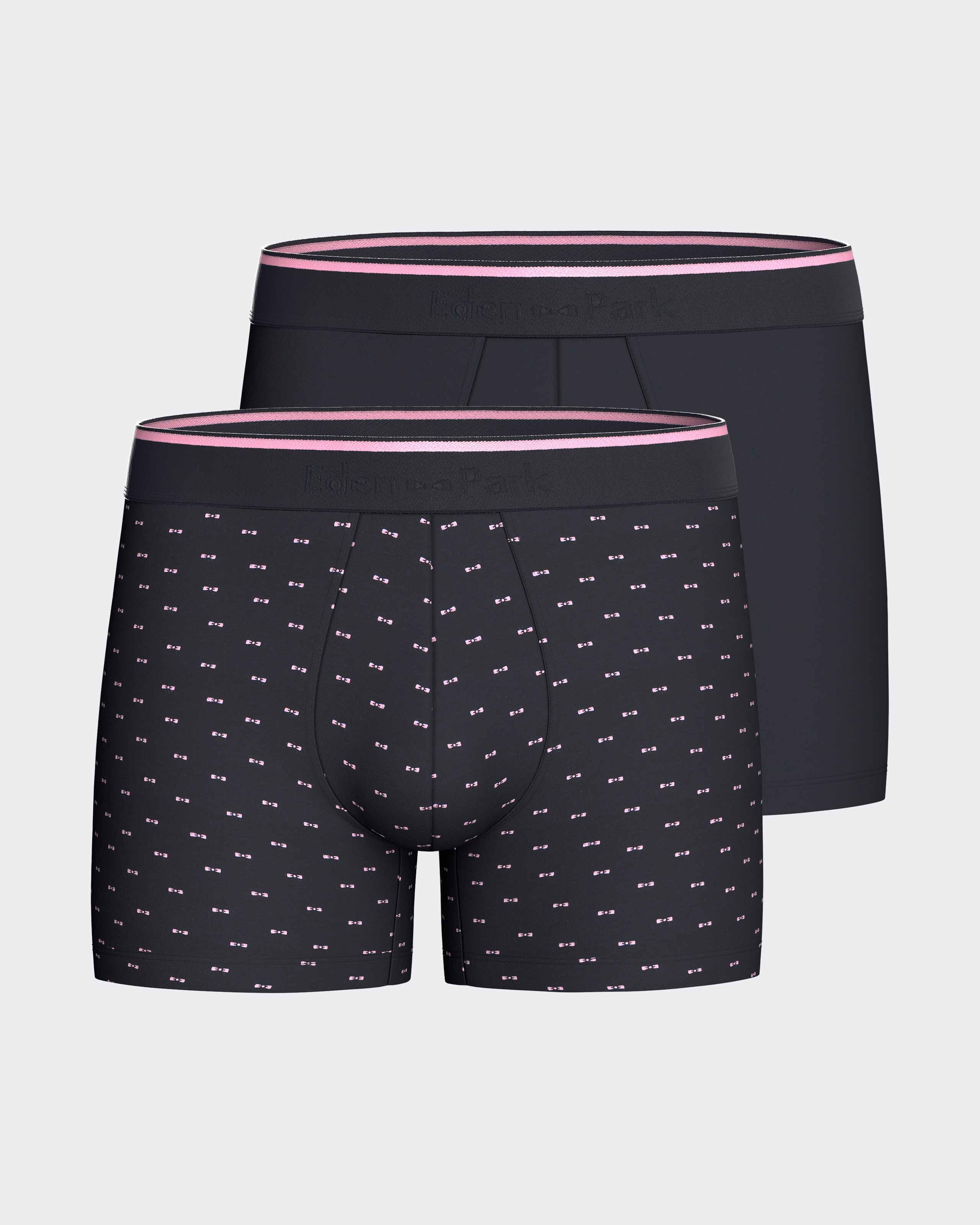 Pack 2 boxers bows