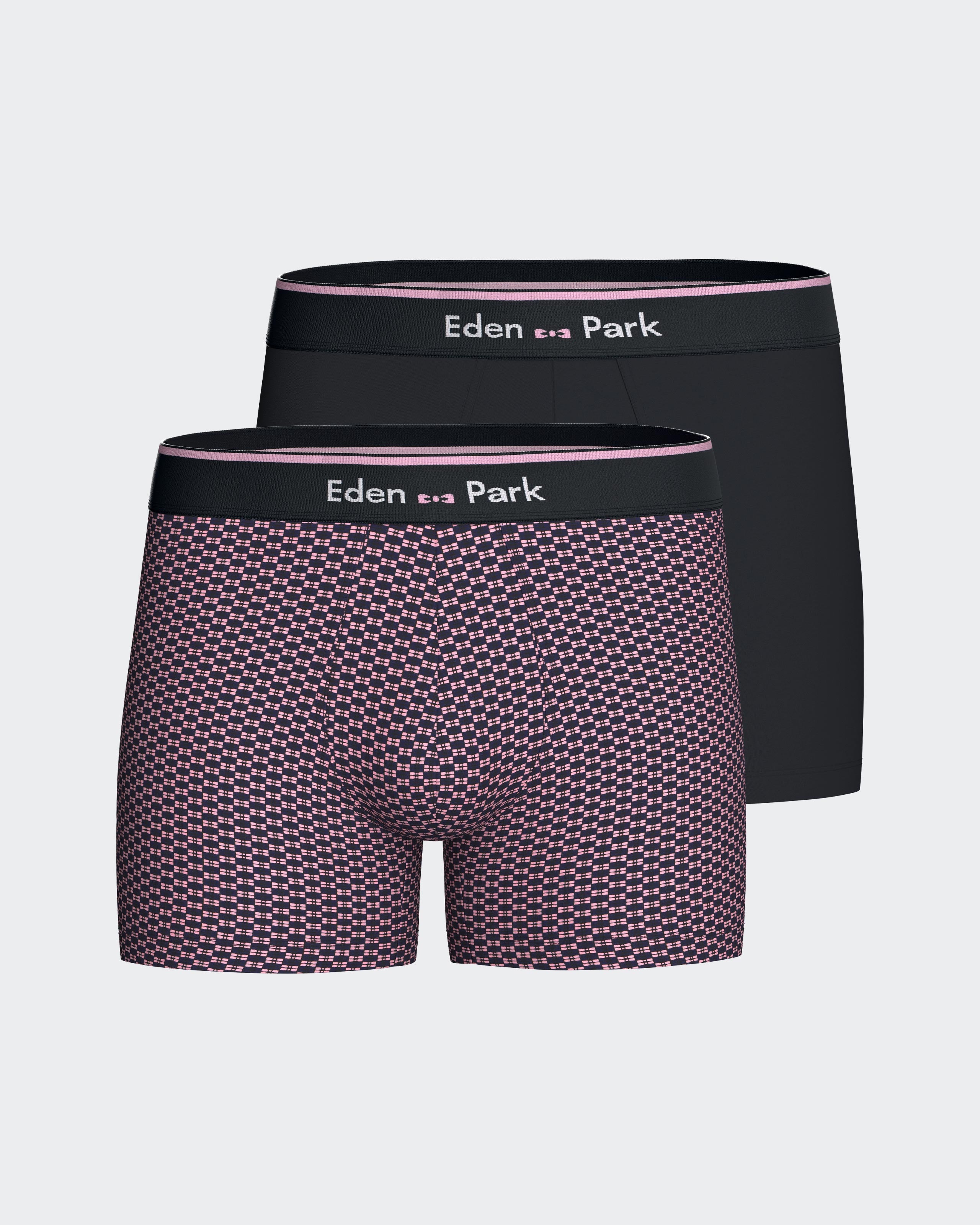 Lot 2 boxers noeuds Eden Park