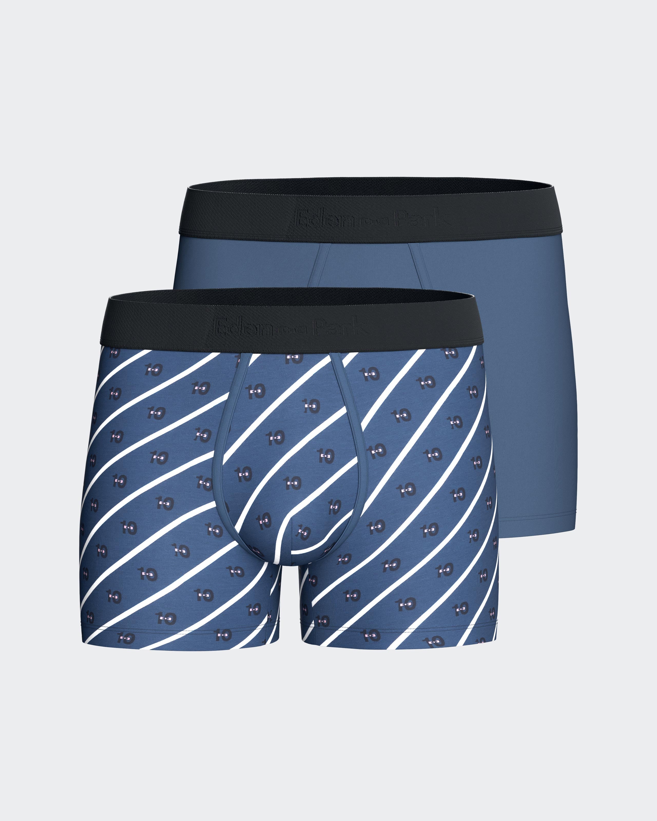 Pack of 2 micromotif boxers Eden Park