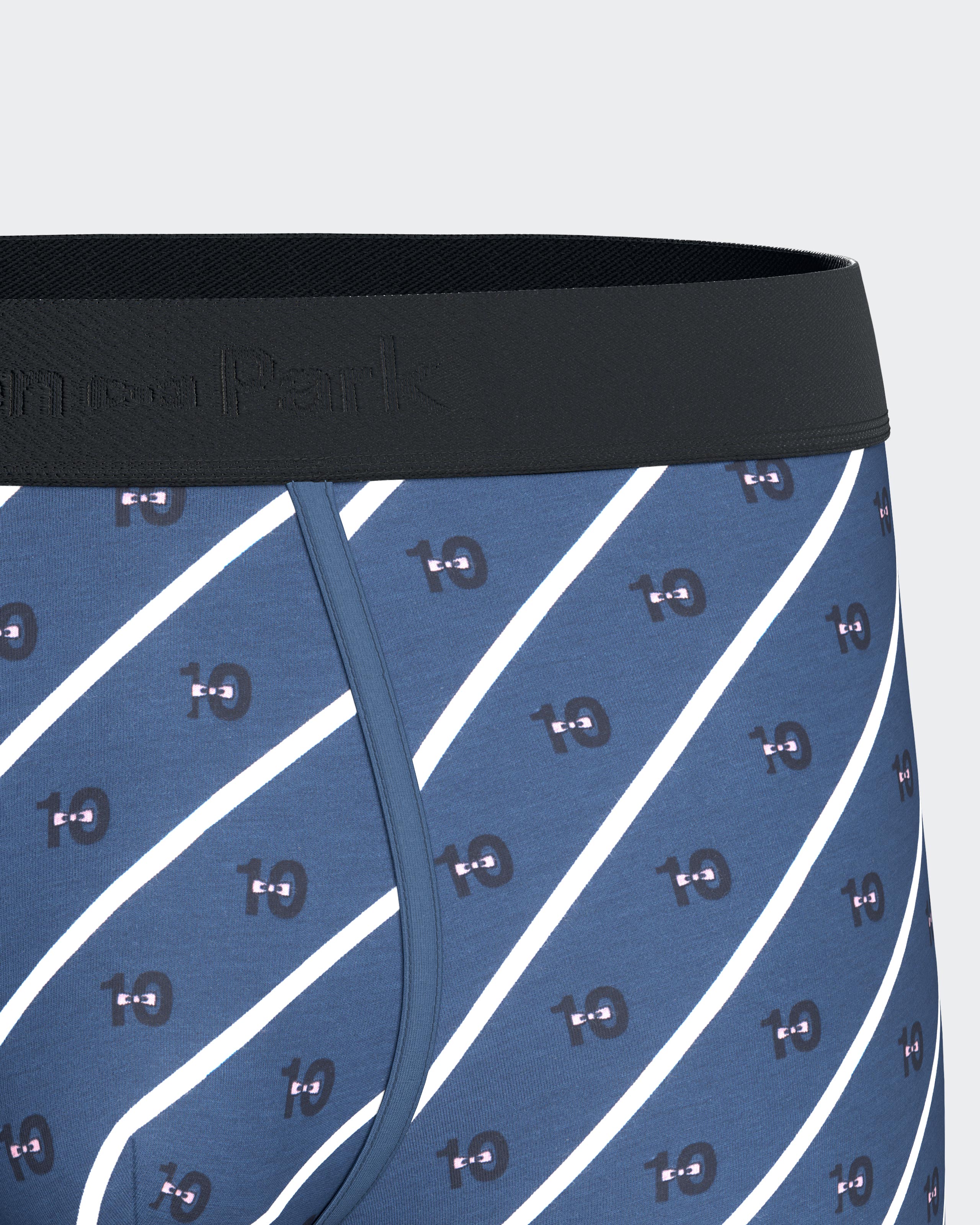 Pack of 2 micromotif boxers Eden Park