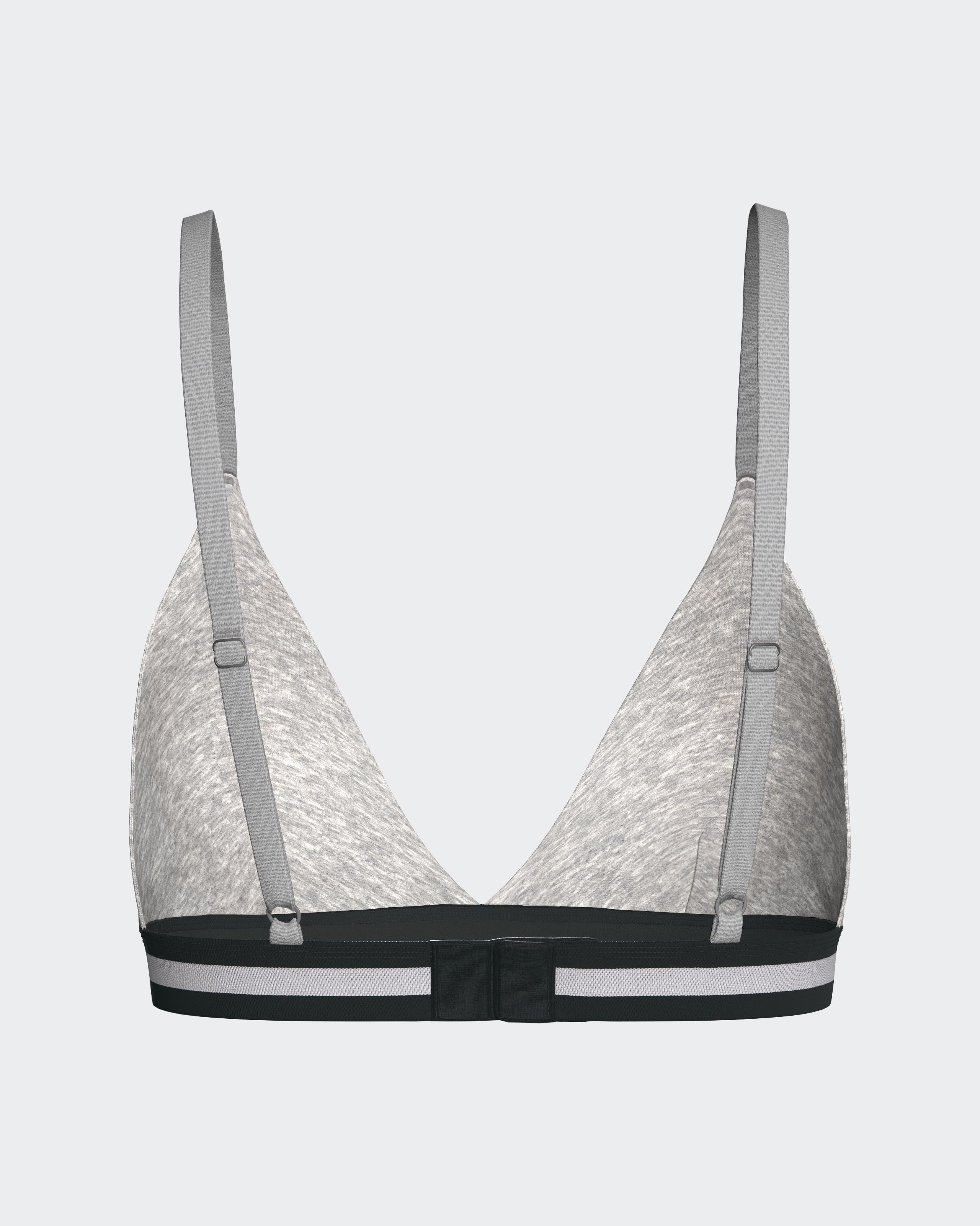 Cotton plain bra