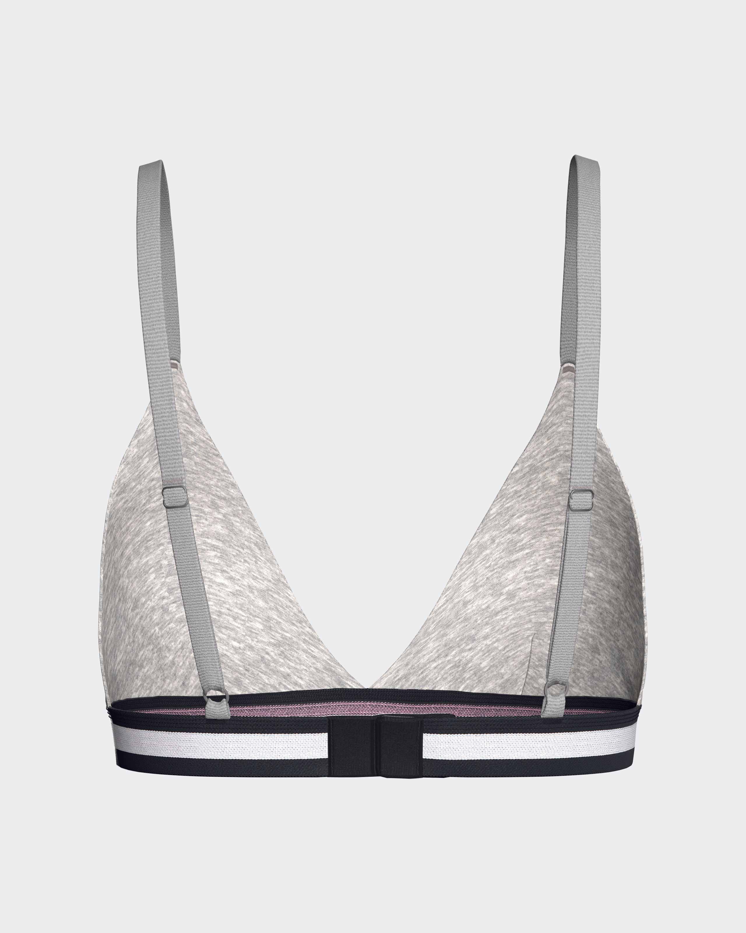 Soutien-gorge uni en Coton