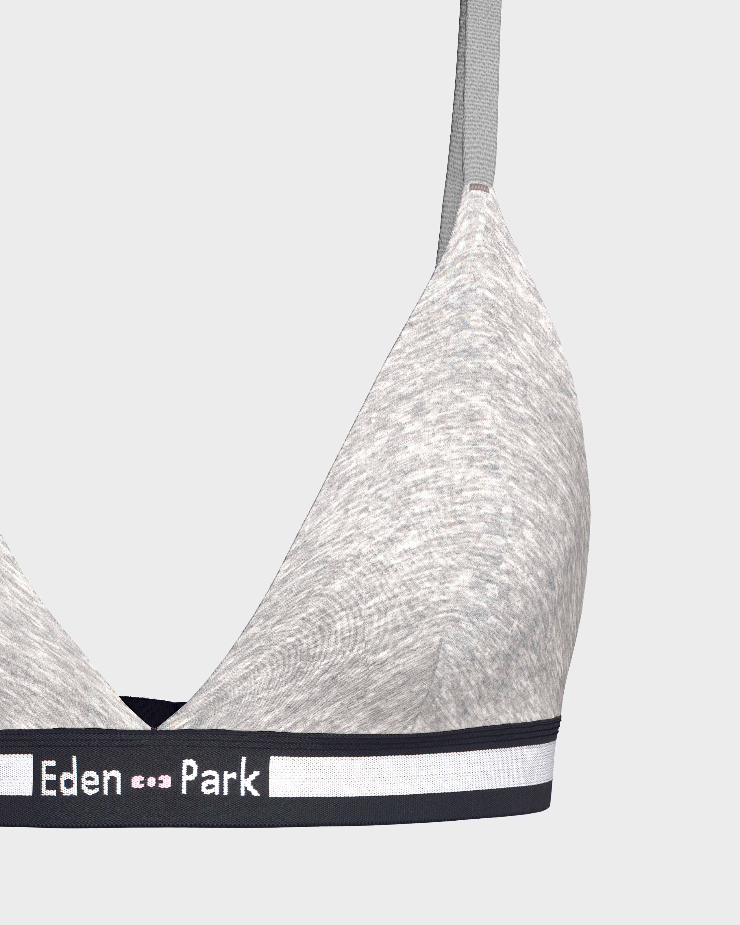 Soutien-gorge uni en Coton