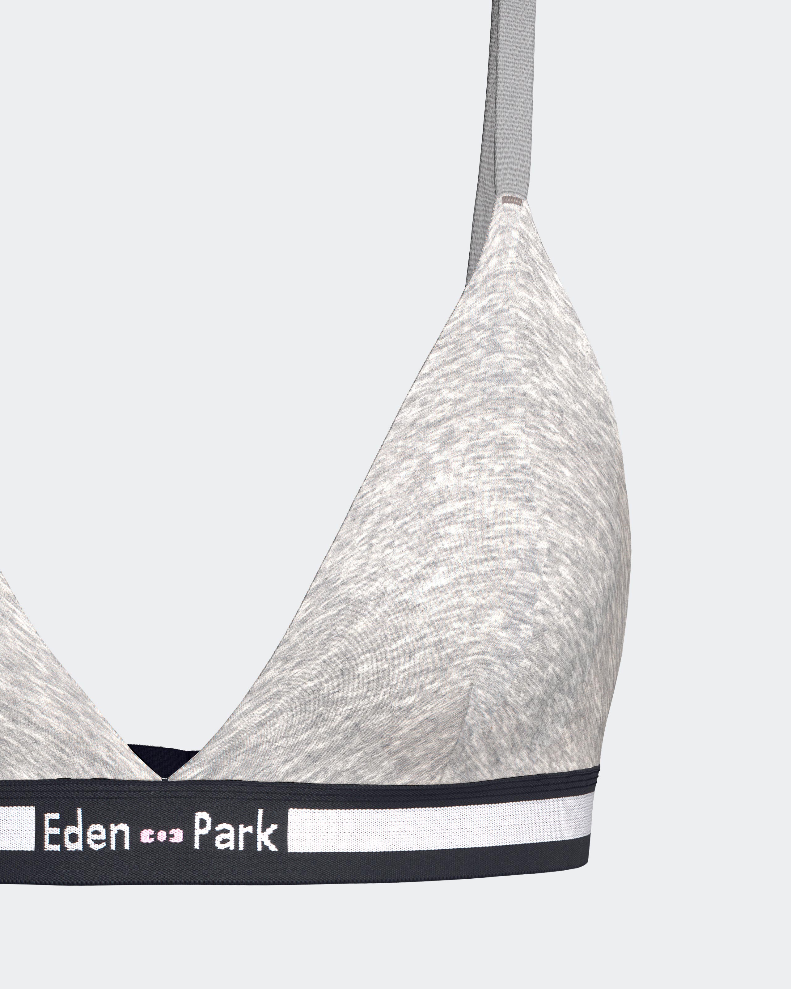 Soutien-gorge uni en Coton