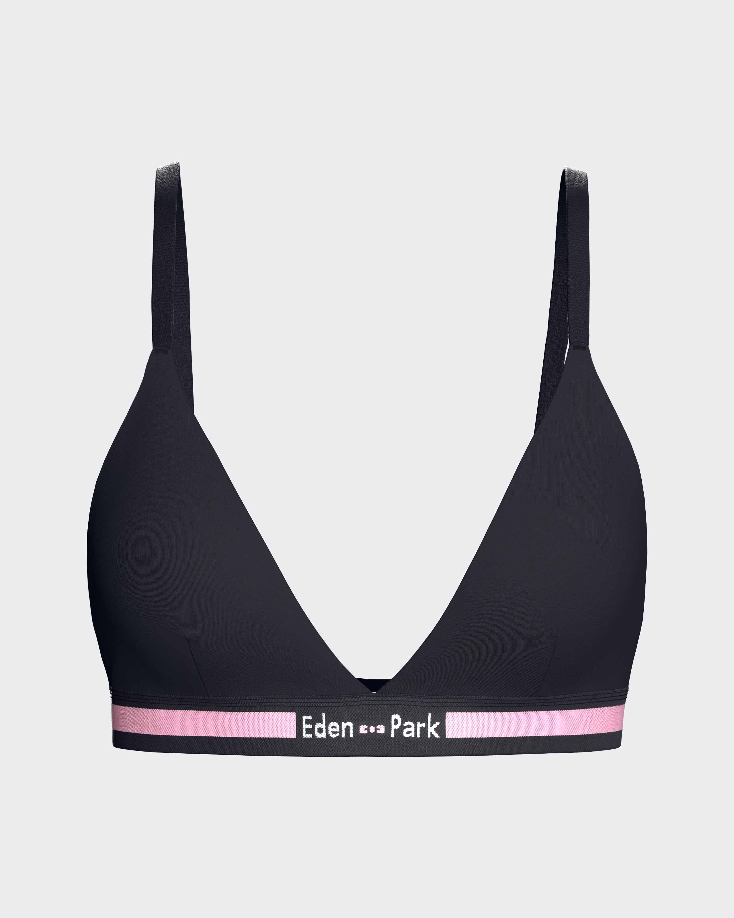 Soutien-gorge uni en Coton