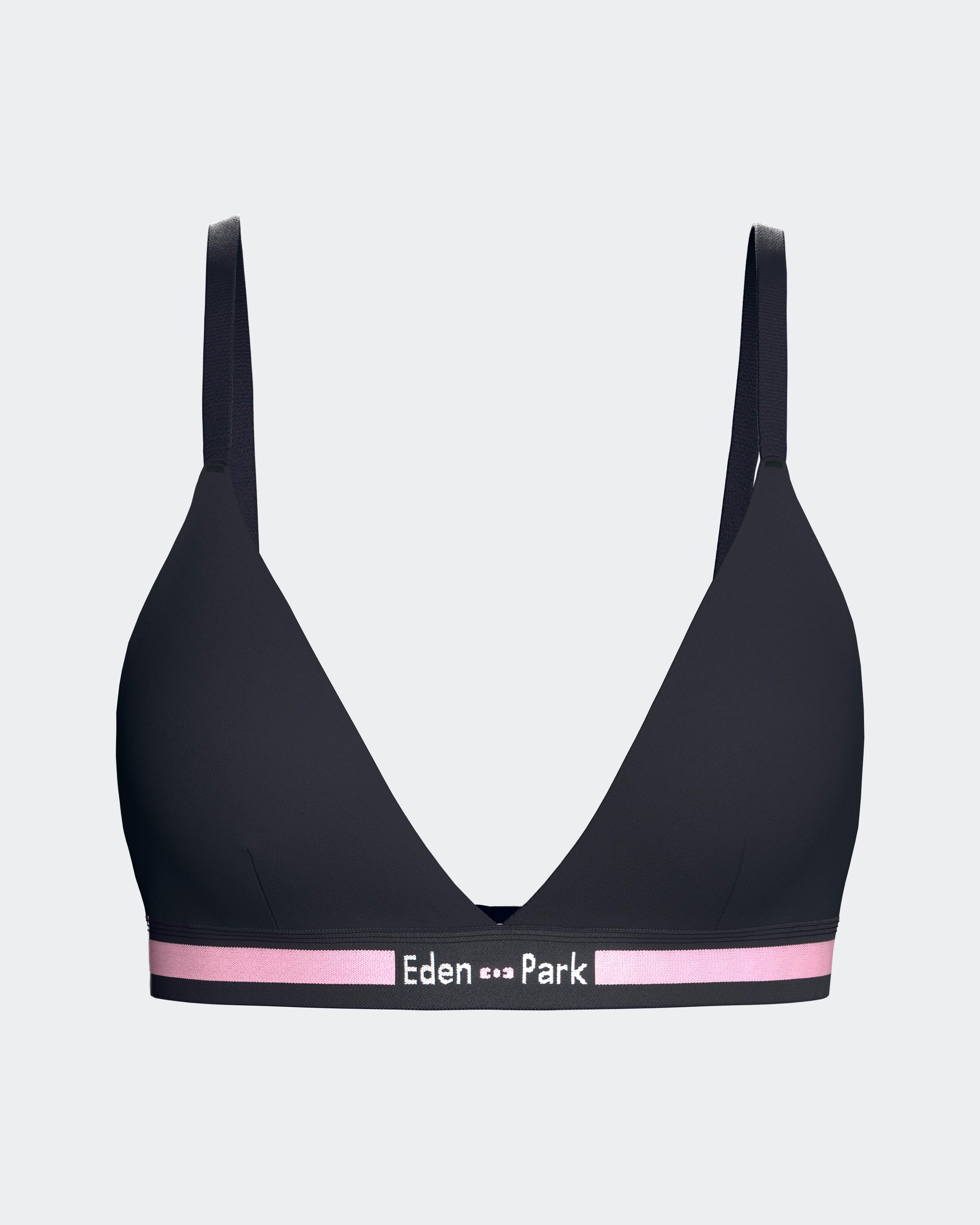 Soutien-gorge uni en Coton