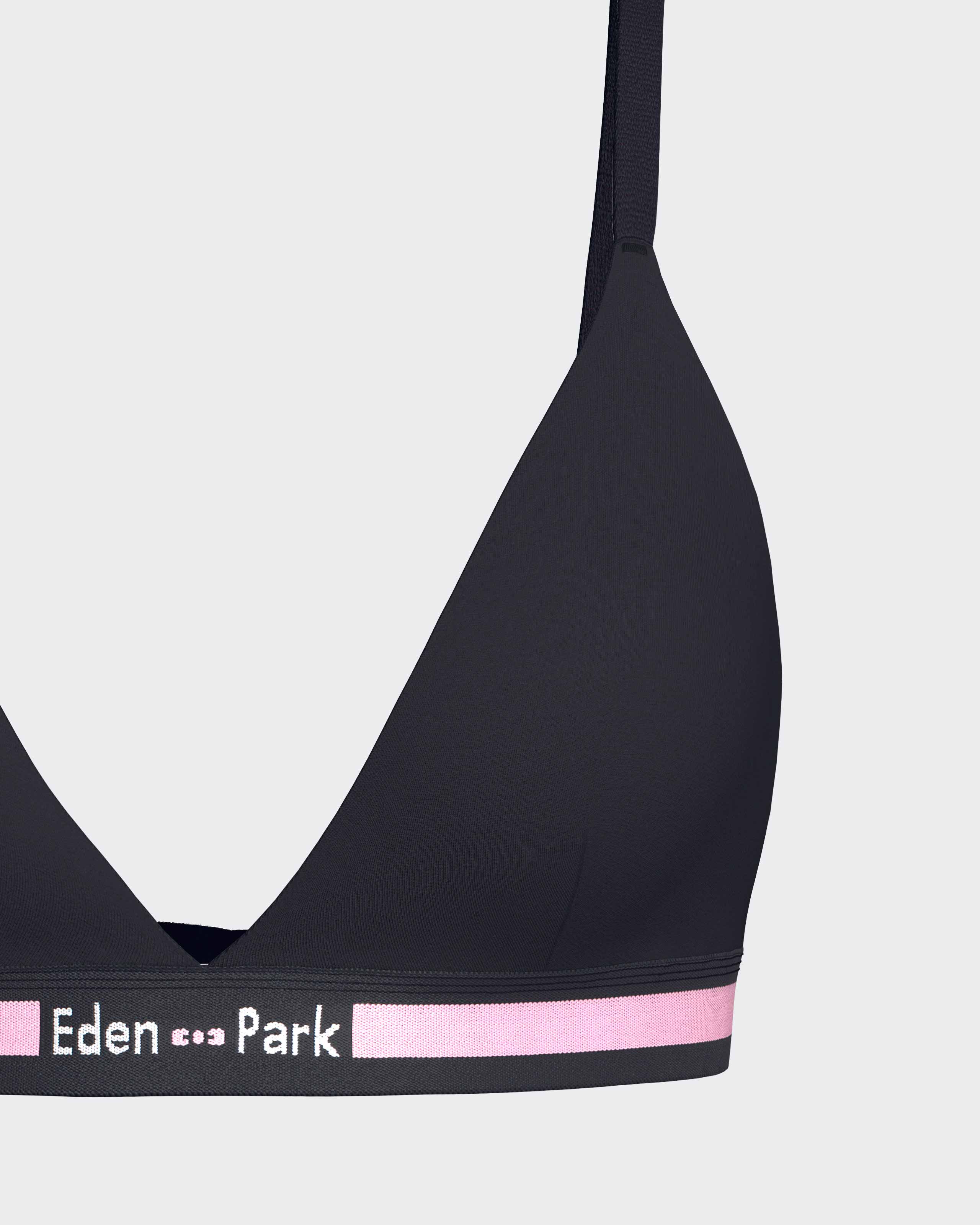 Soutien-gorge uni en Coton