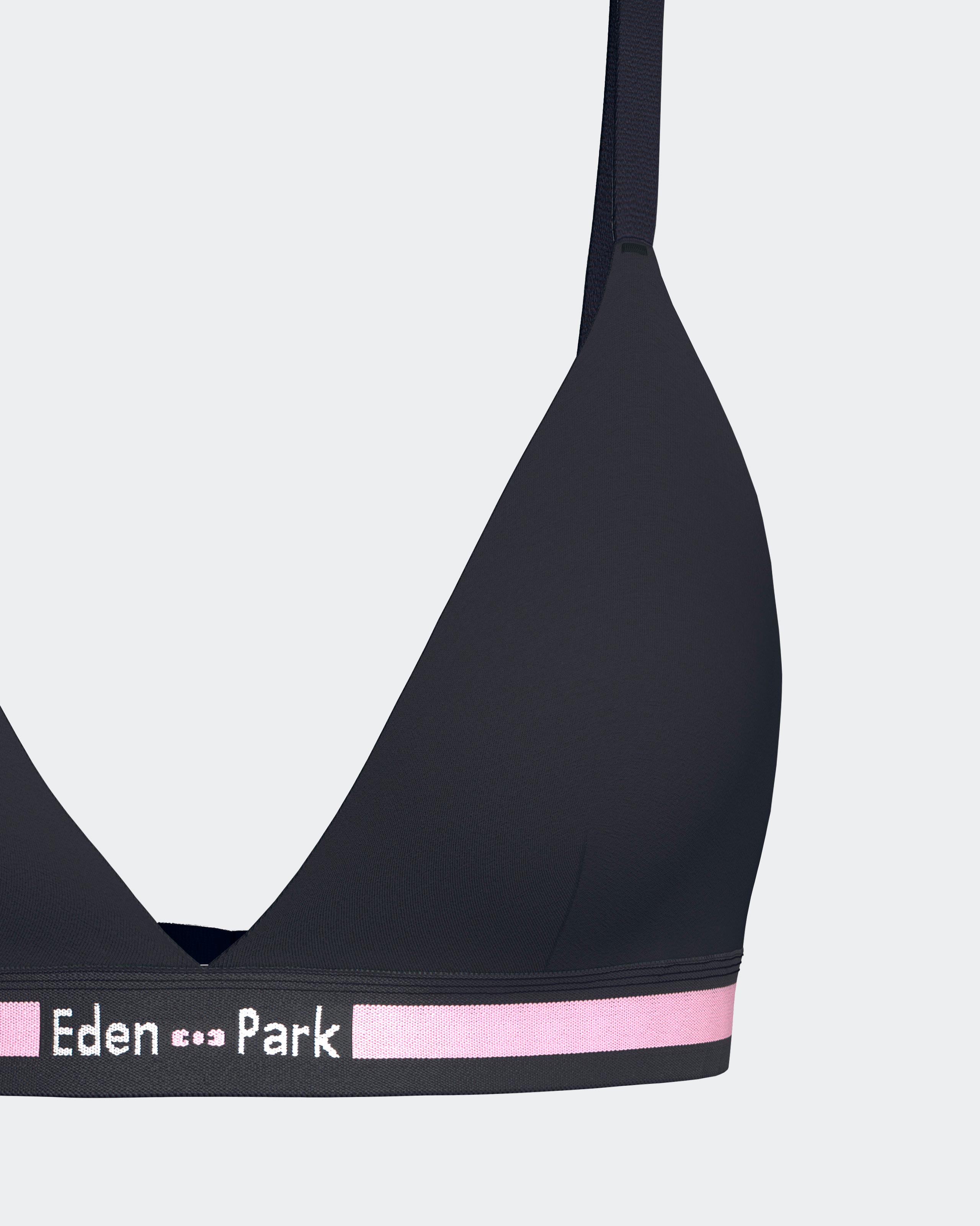 Soutien-gorge uni en Coton