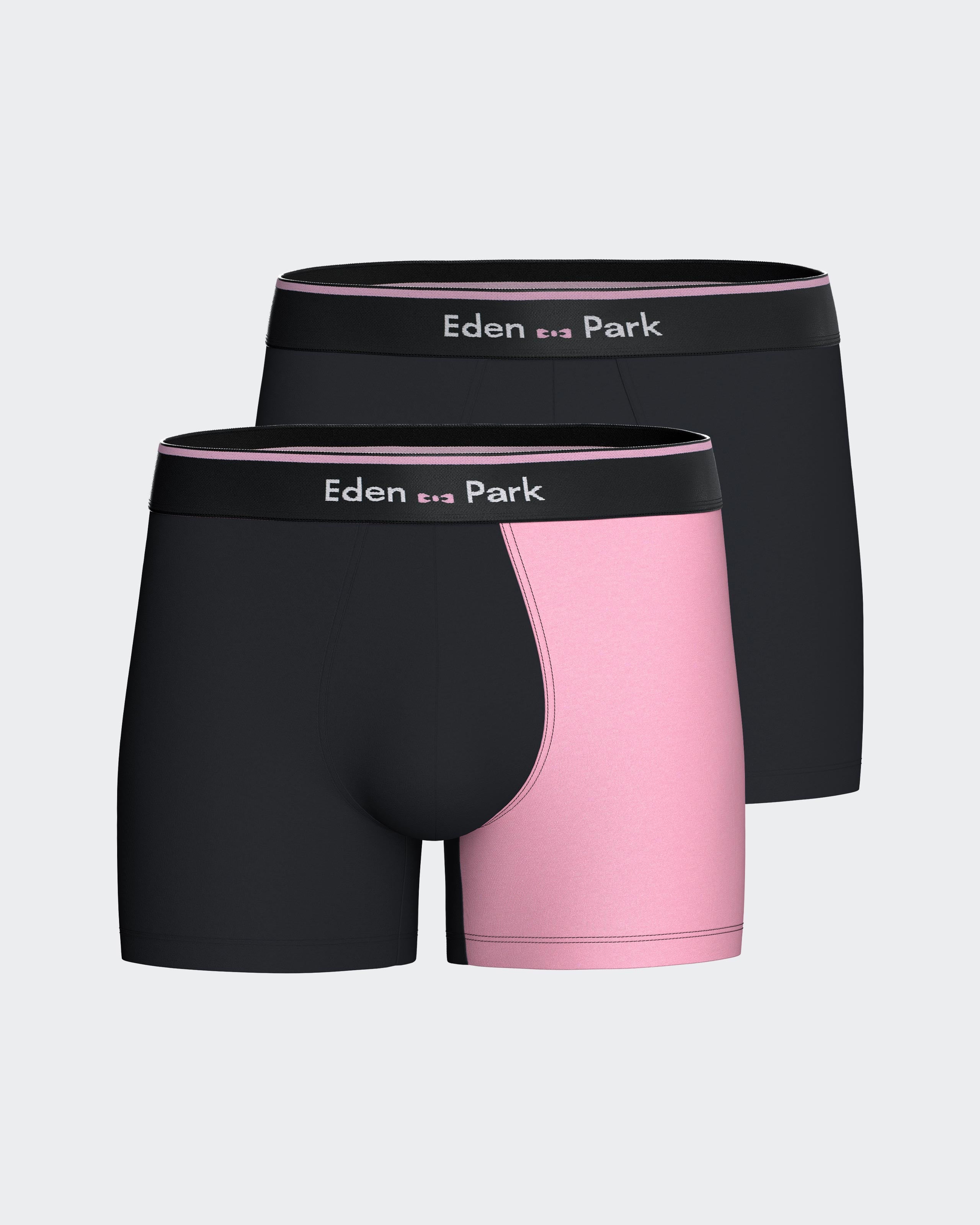 Pack 2 boxers lisos Eden Park