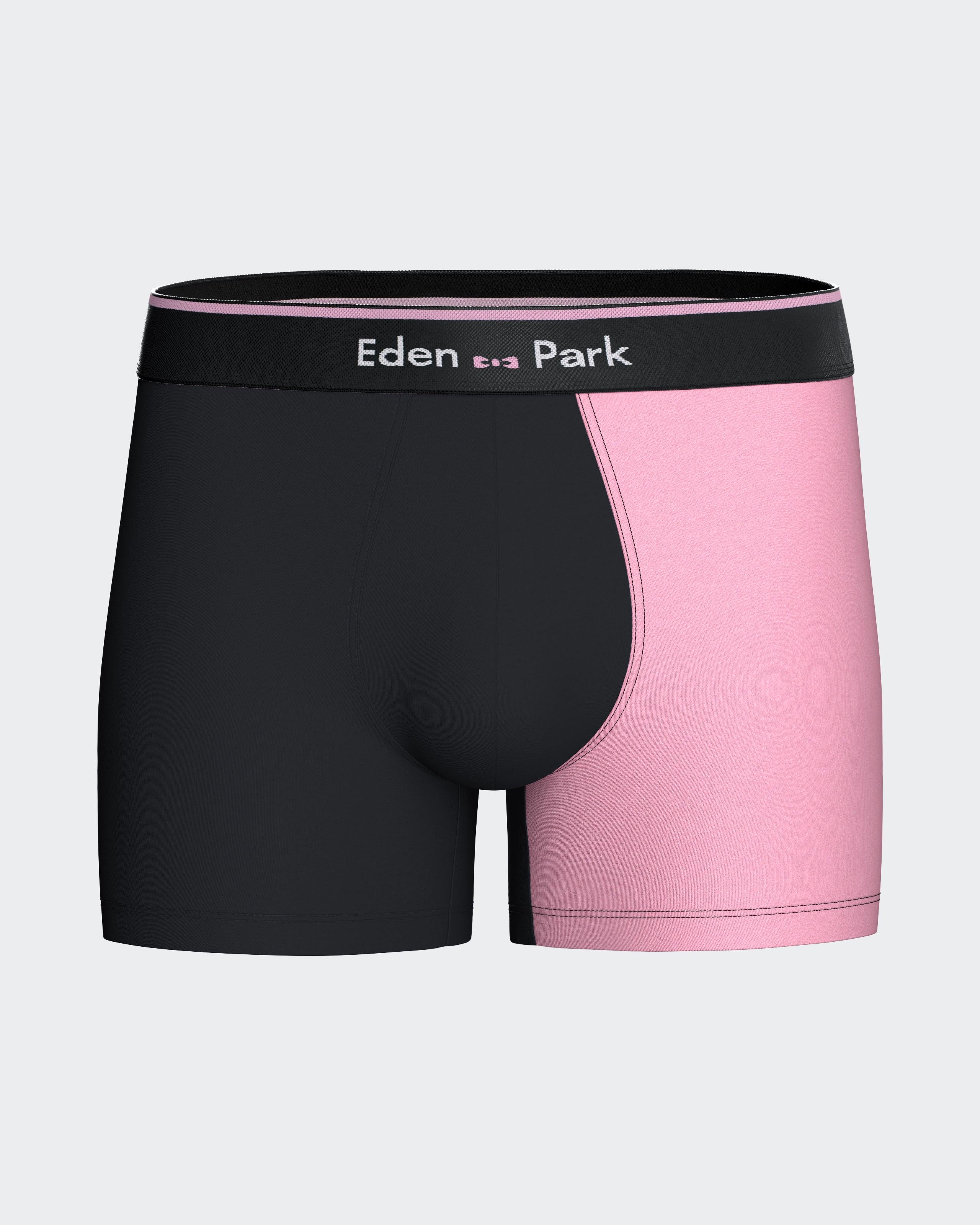 Pack of 2 plain boxers Eden Park