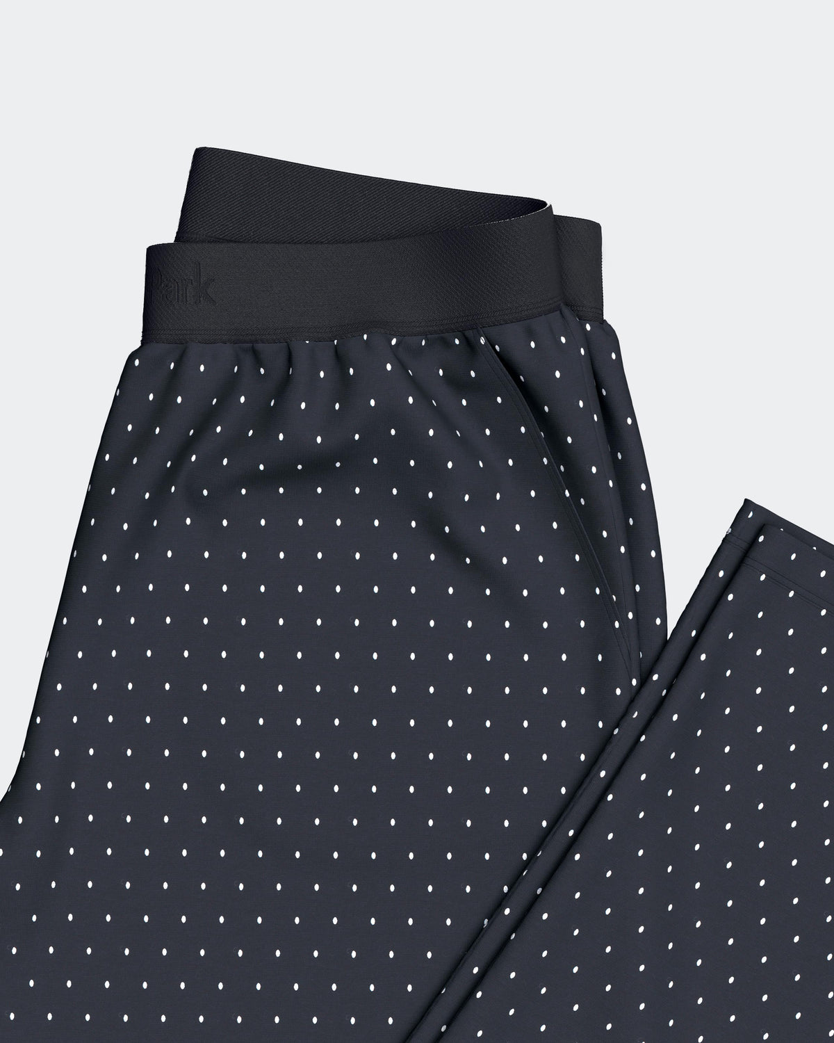 Long pyjama with polka dots print in Cotton