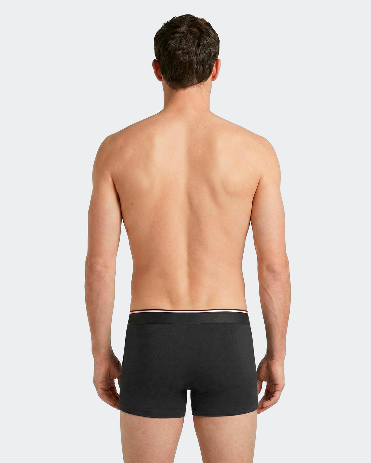 Pack 2 boxers lisos em Algodão