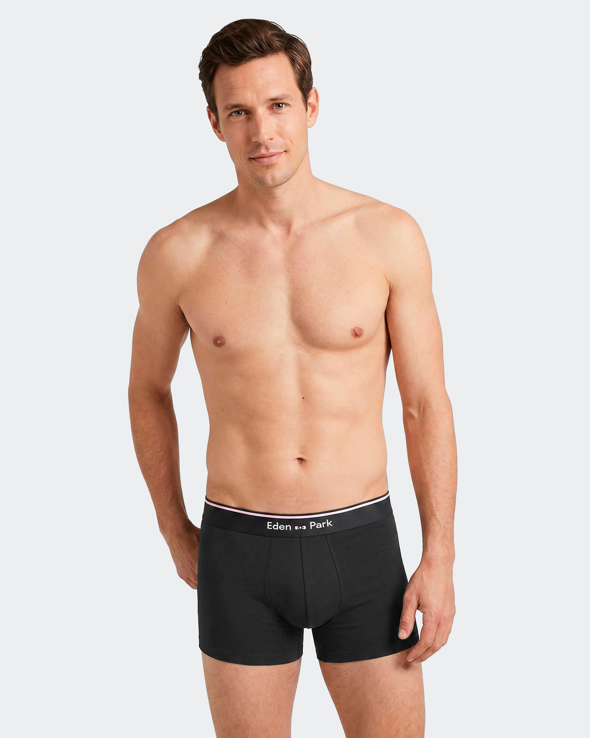 Pack 2 boxers unis en Coton