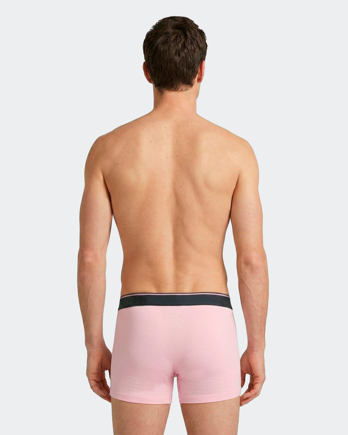 Pack 2 boxers lisos em Algodão