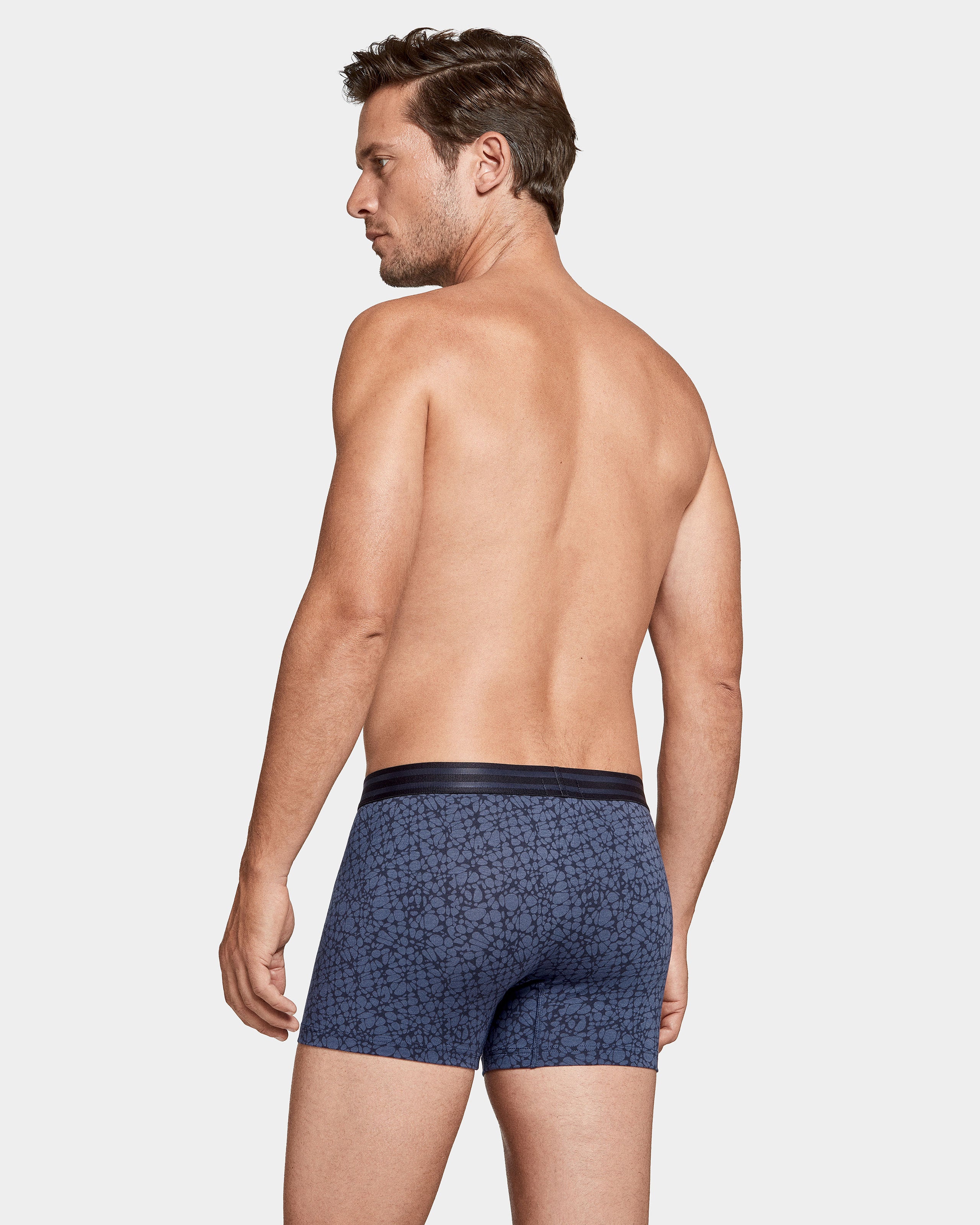 Boxer estampado Platos