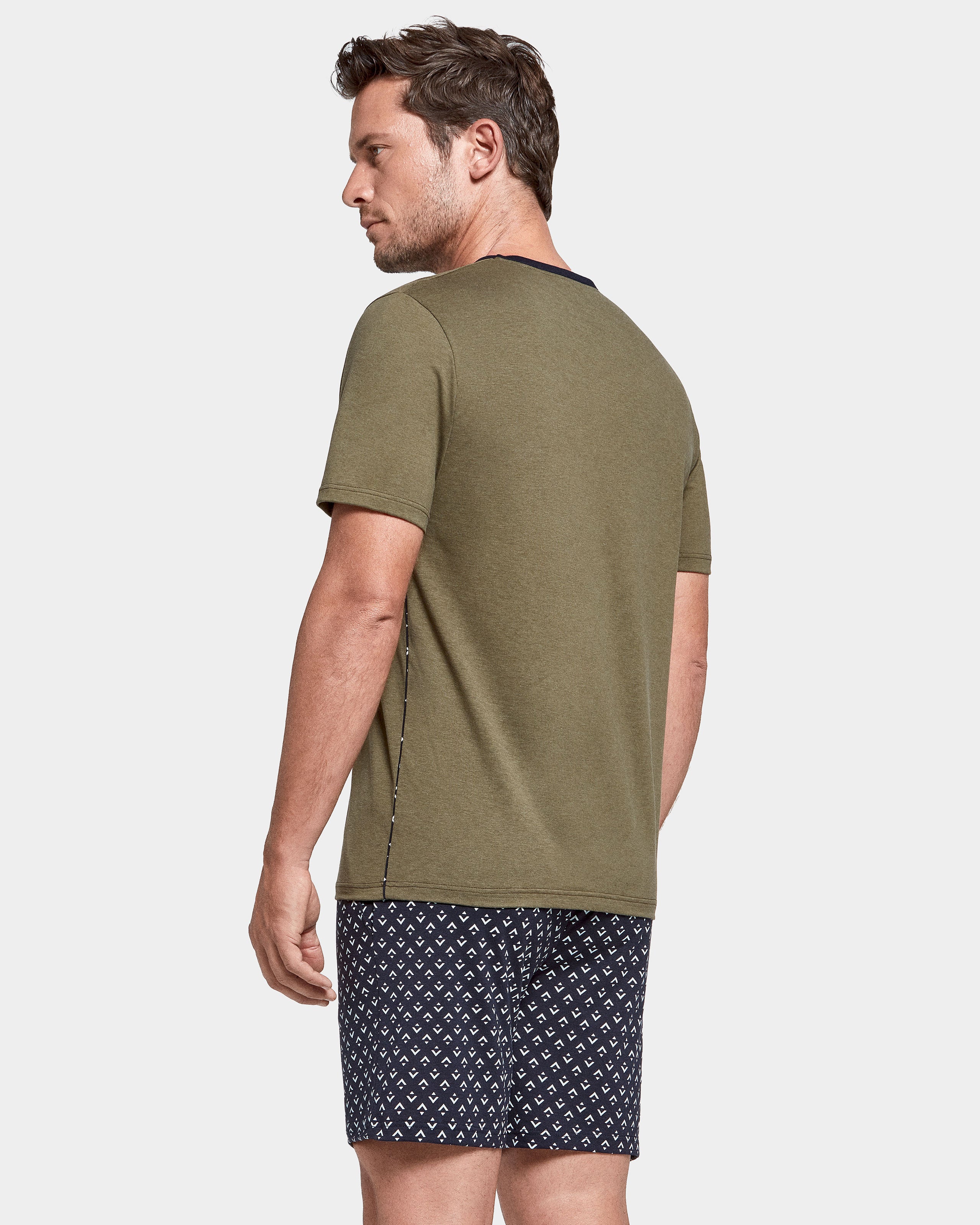 Pijama estampado Tiki