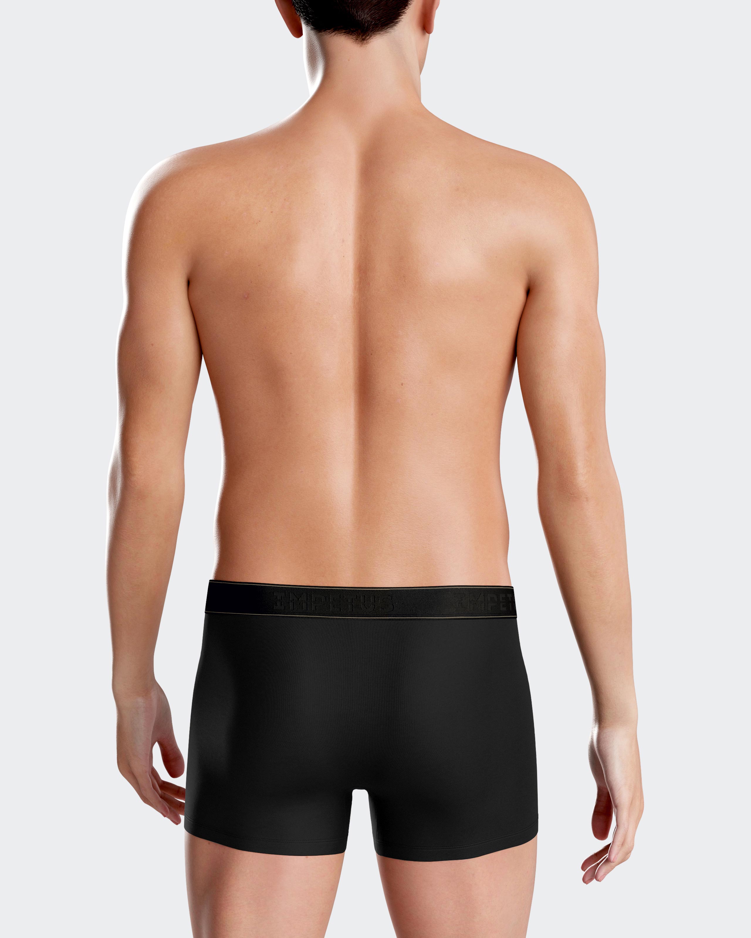 Plain men's boxer in Cotton Modal