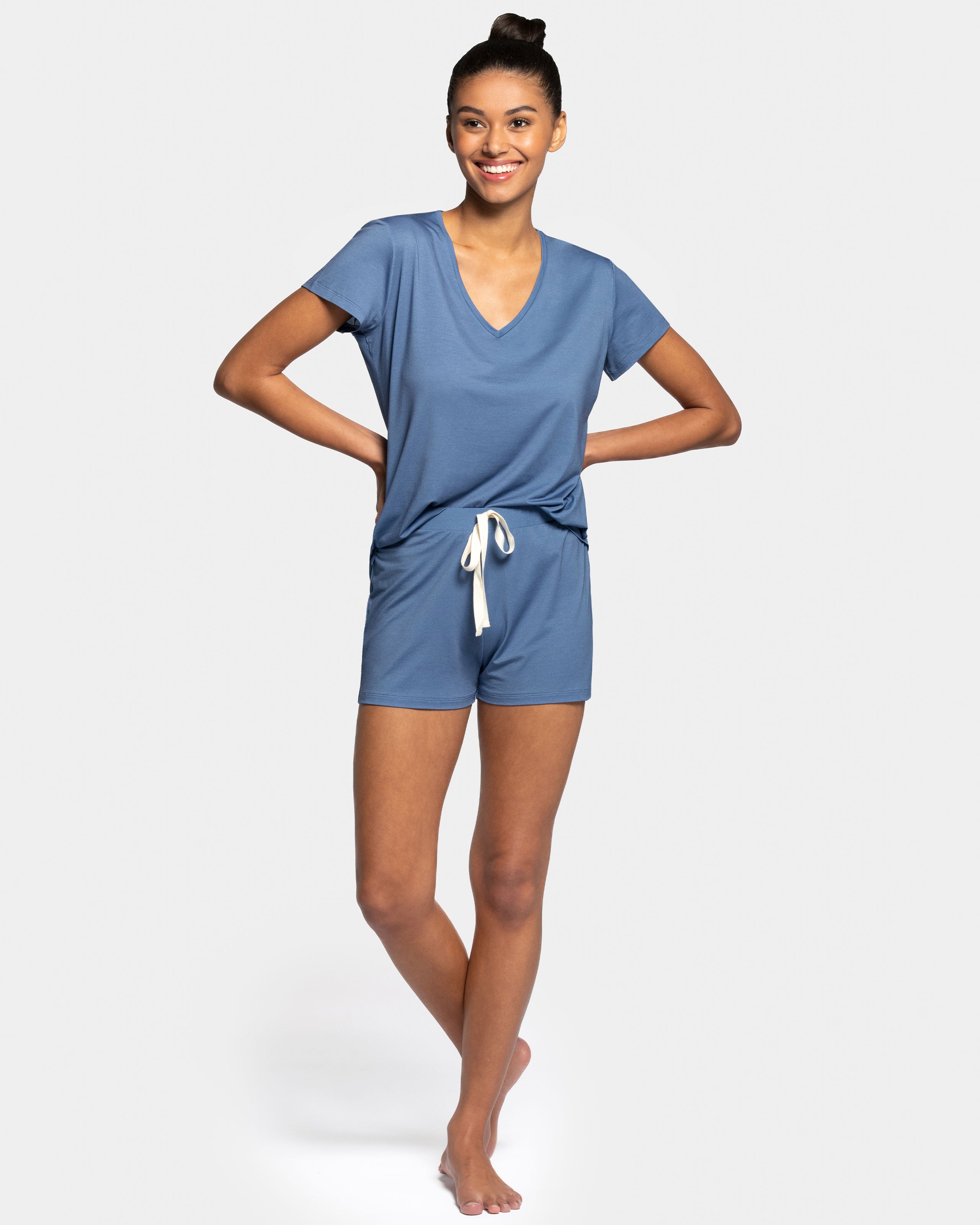 Short woman's Pyjamas in Modal