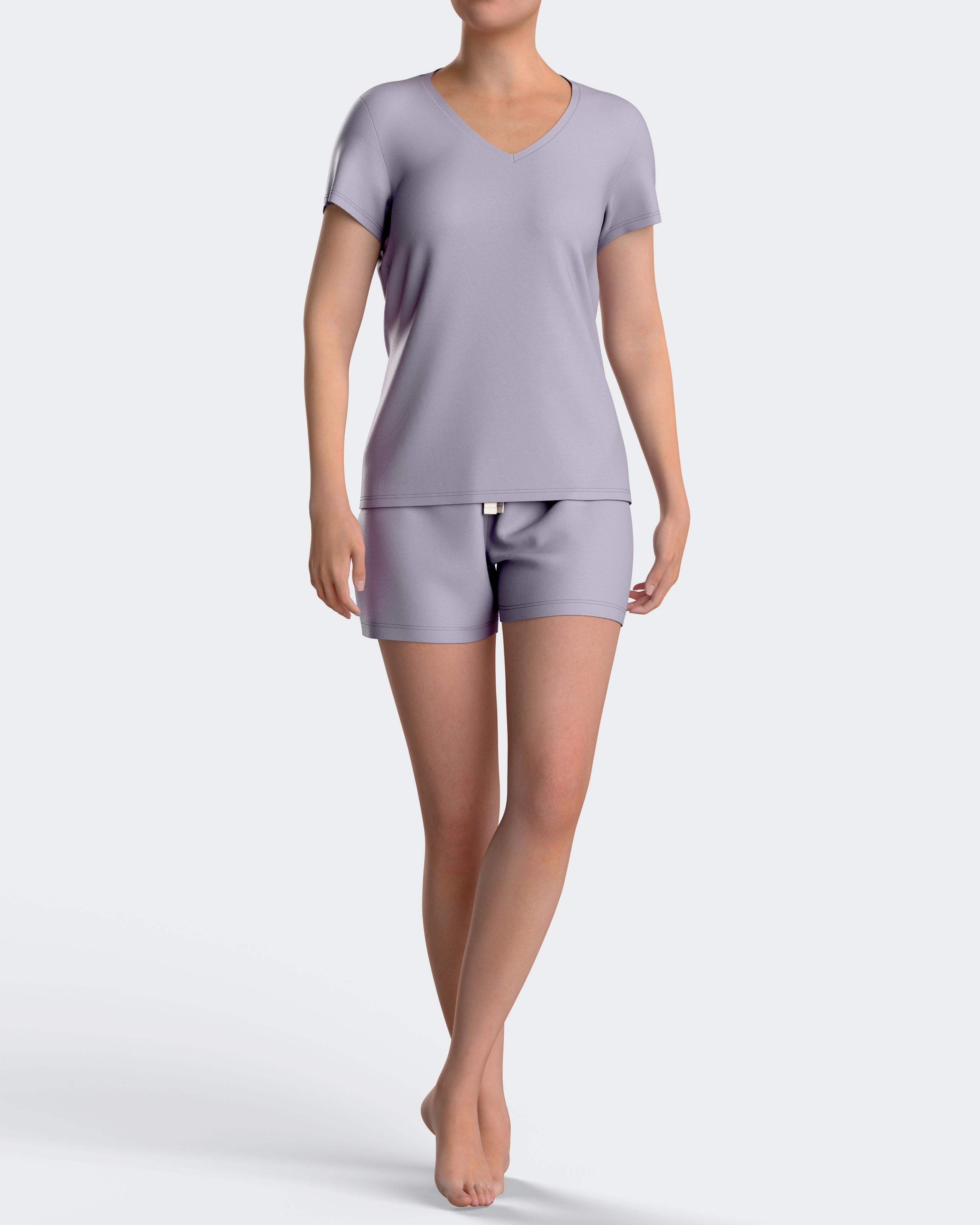 Short woman's Pyjamas in Modal