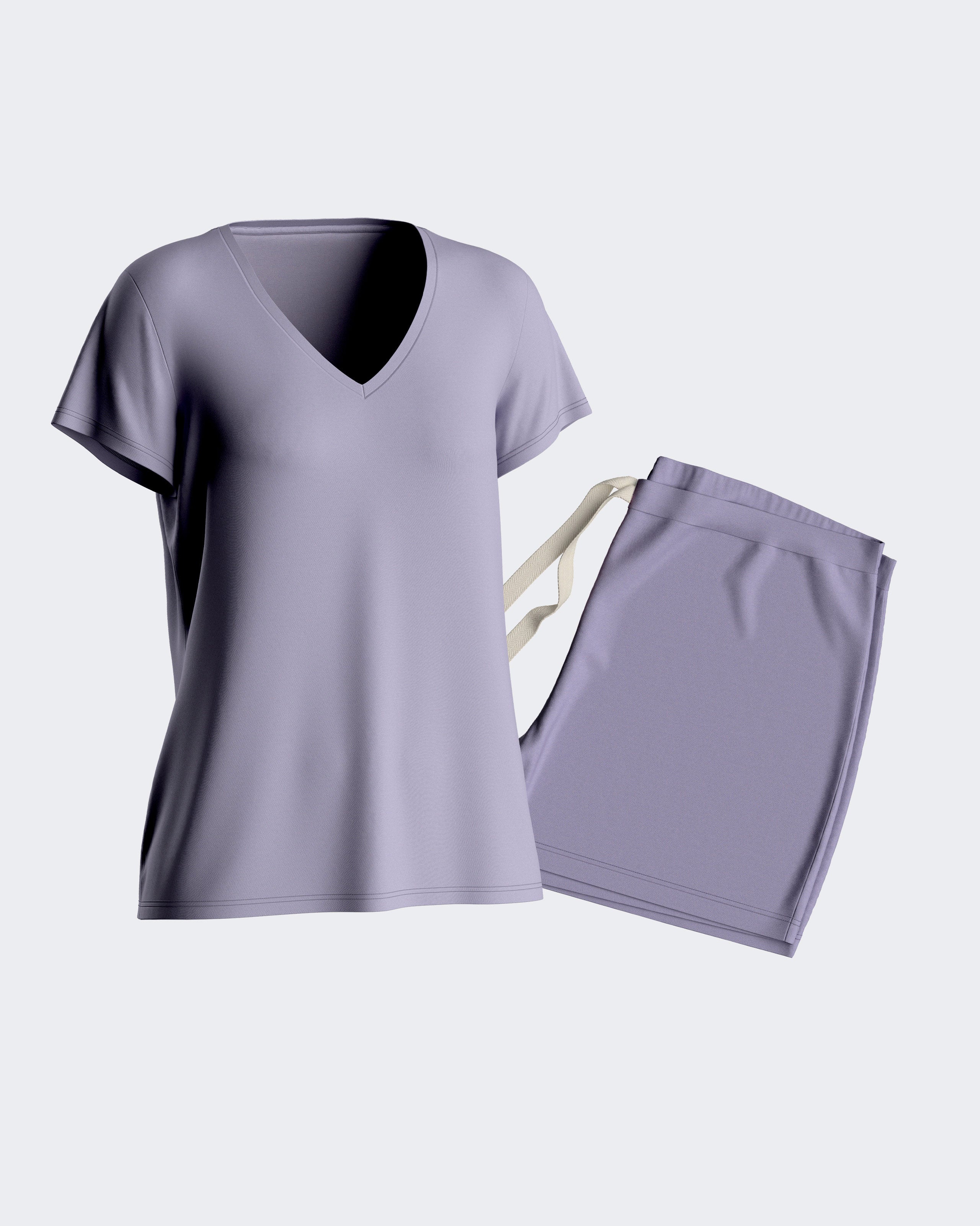 Pijama de mulher curto em Modal