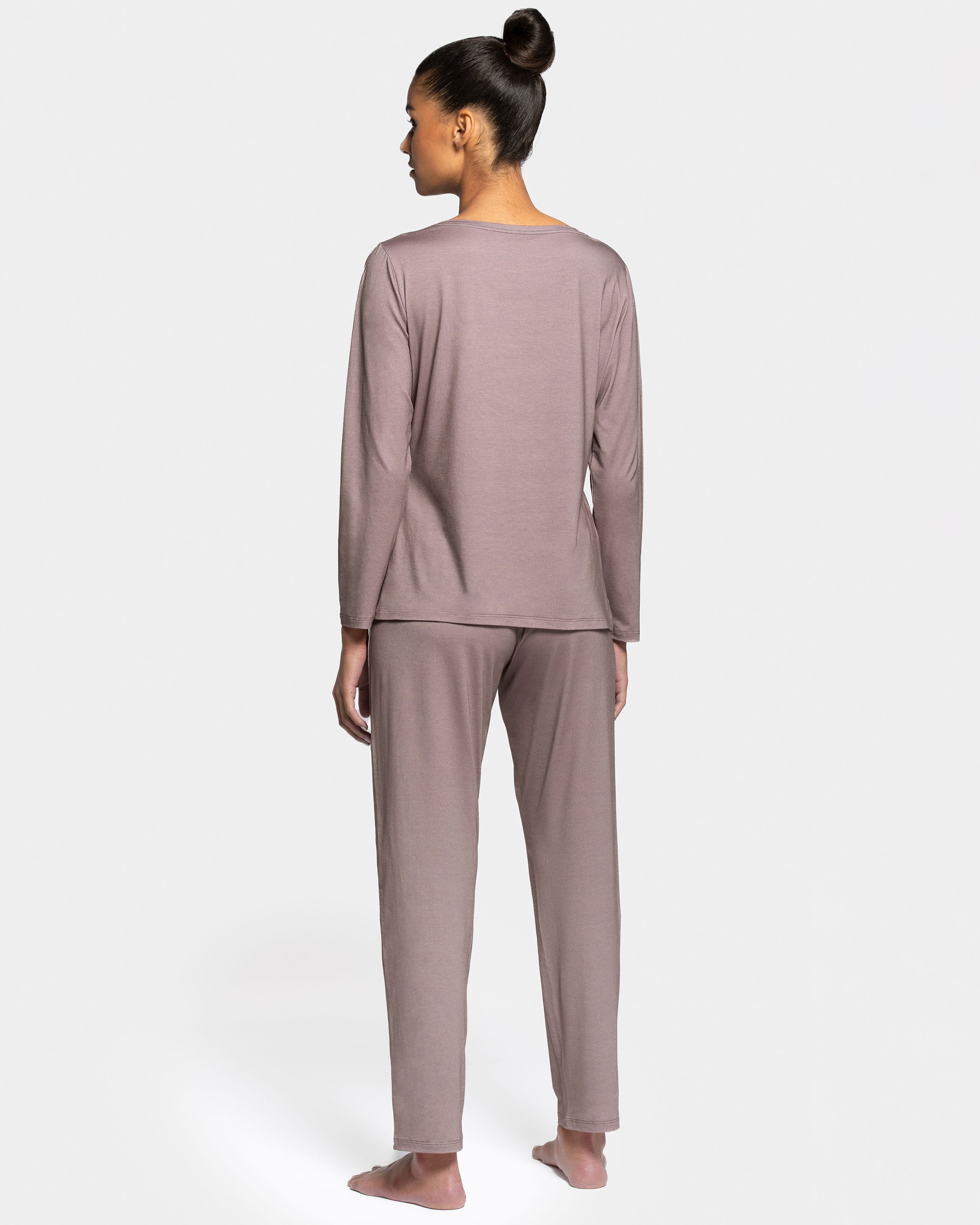 Langer Damenpyjama aus Modal