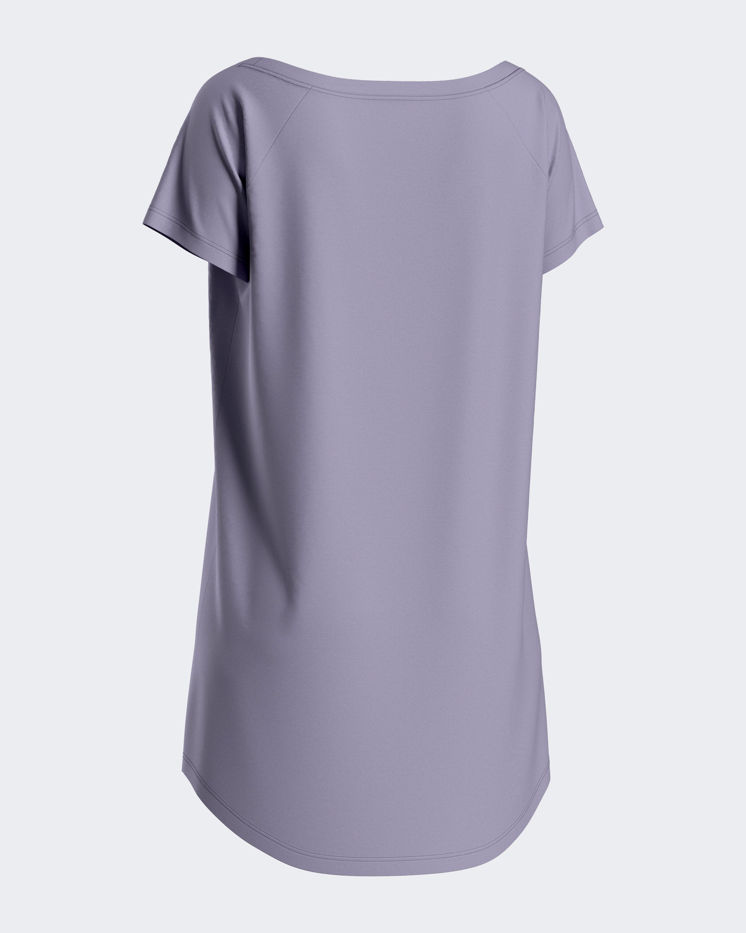 Chemise de nuit uni en Modal