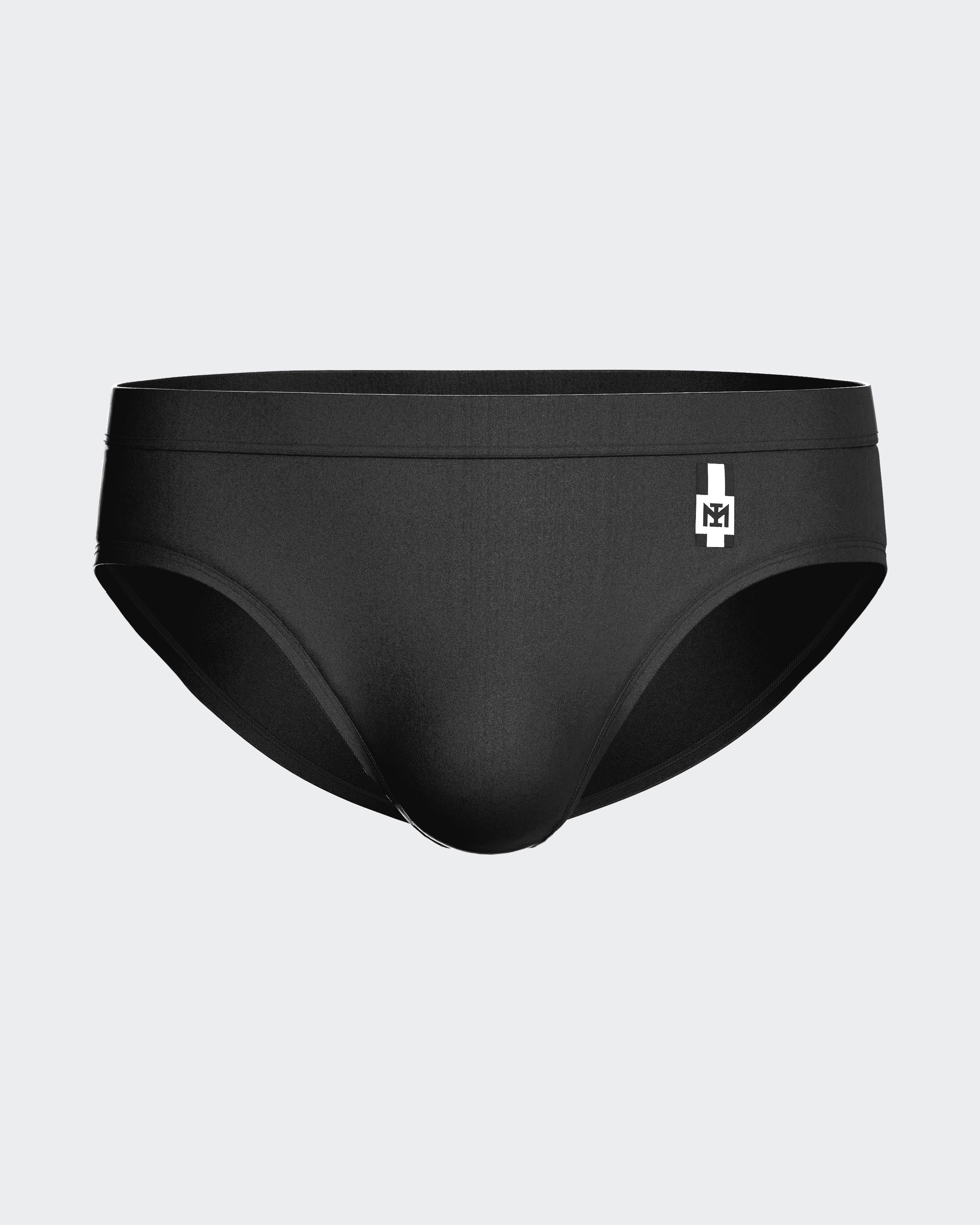 Einfarbiger Bade Slip