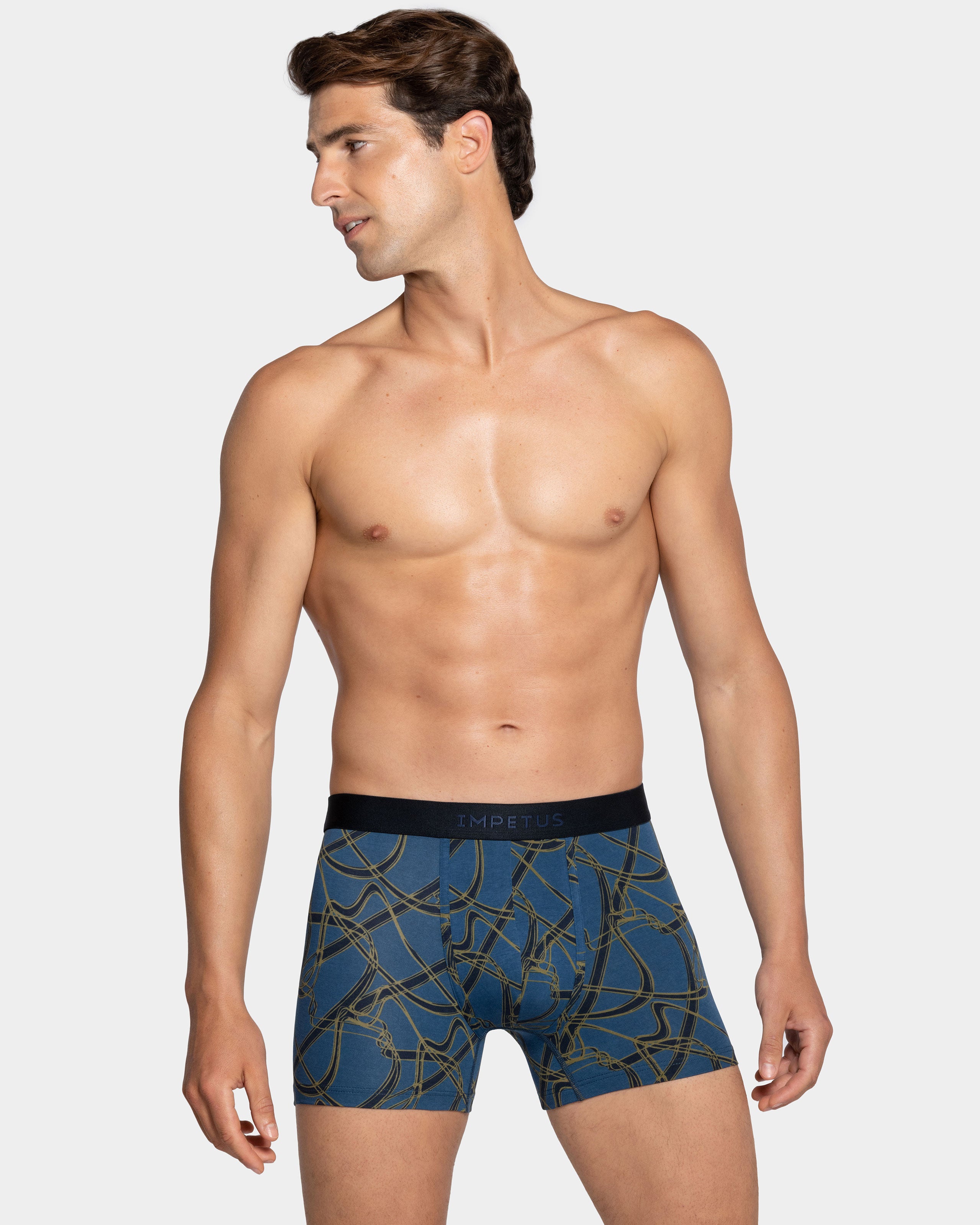 Boxer imprimé tropical