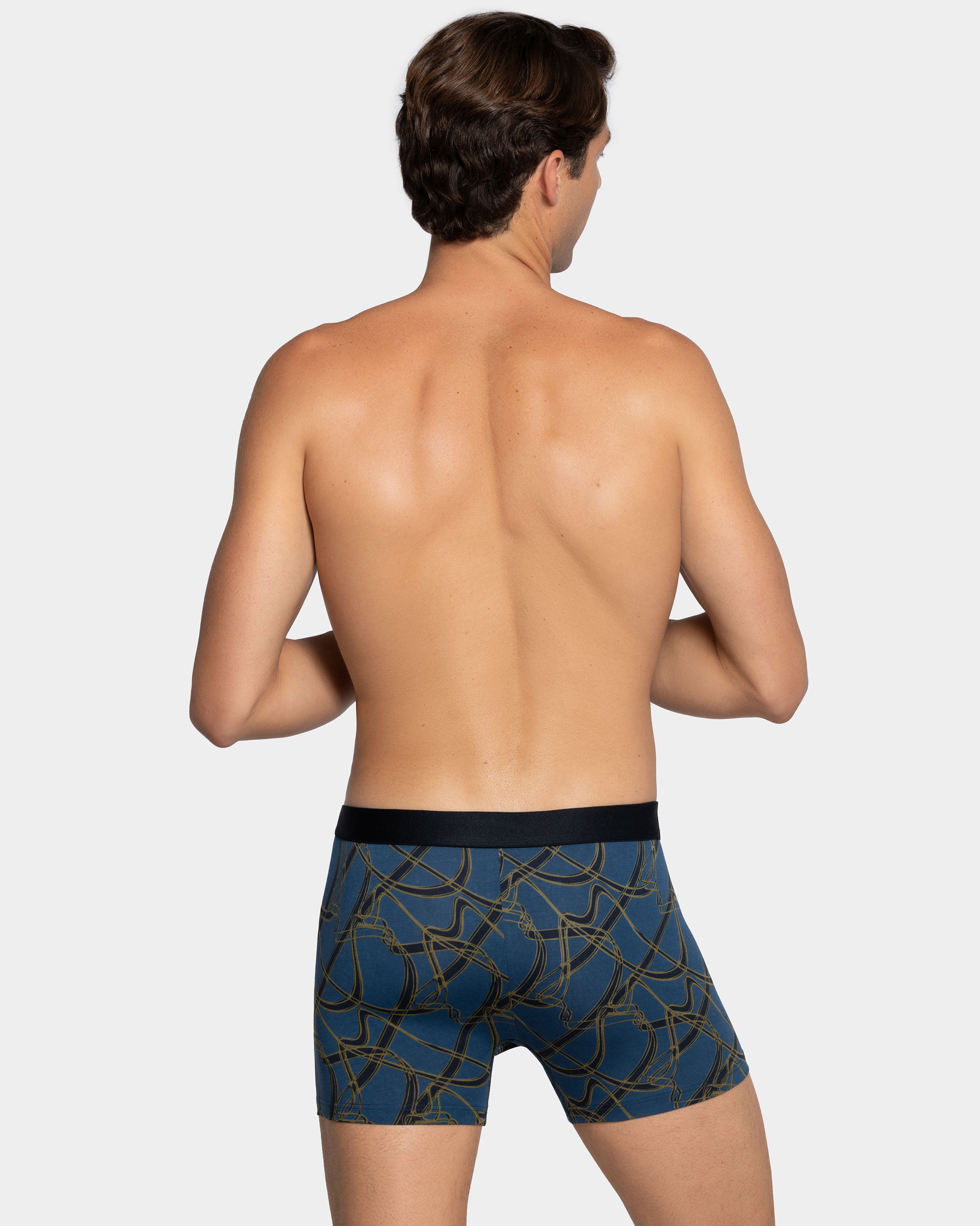 Boxer imprimé tropical