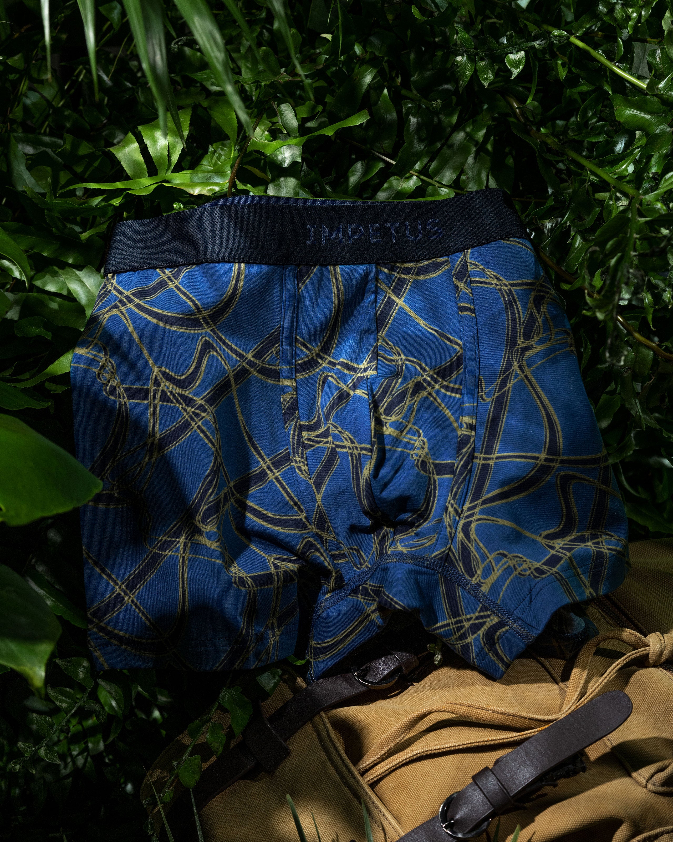 Boxer imprimé tropical